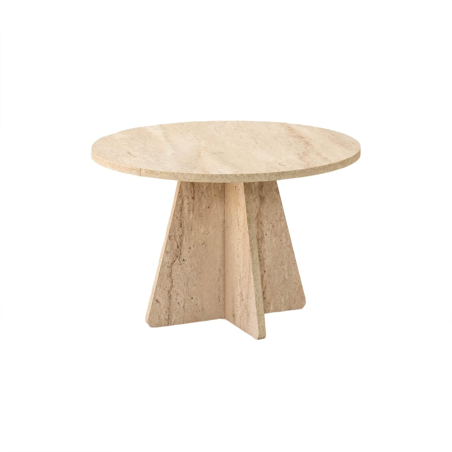 NEOstill - Mushroom Sehpa / Traverten Desen