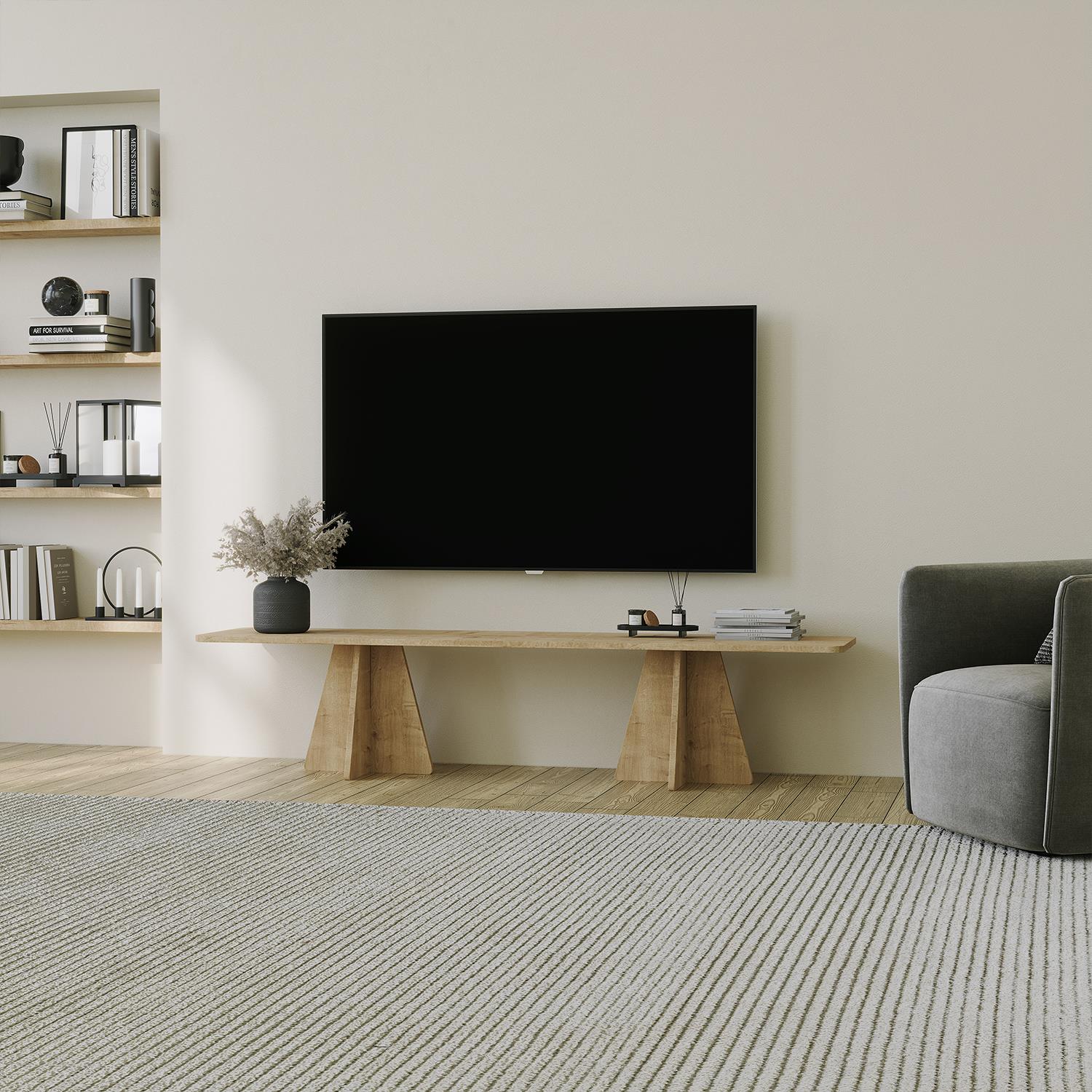 NEOstill - Mushroom Tv Sehpası / Safir Meşe Renk