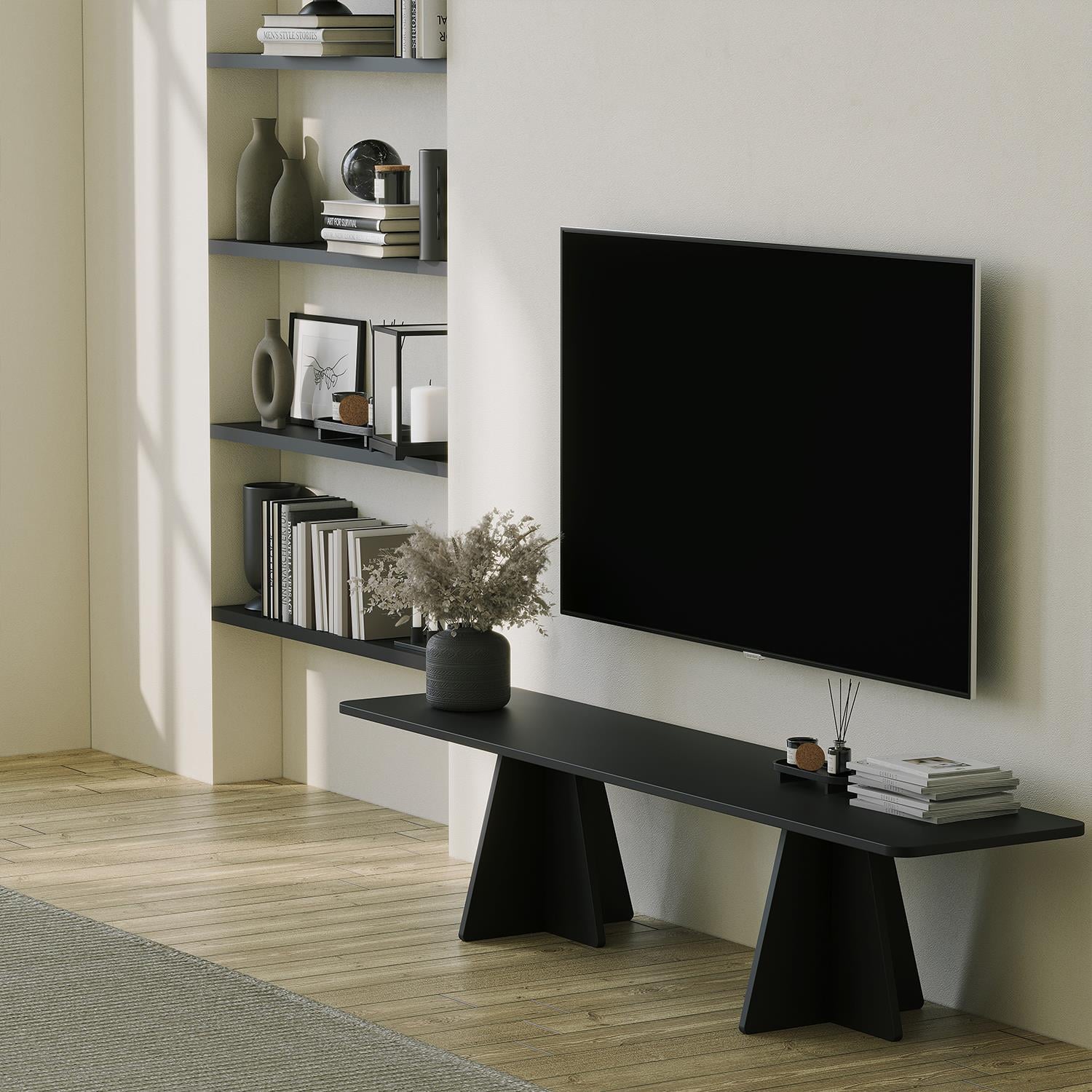 NEOstill - Mushroom Tv Sehpası / Siyah Renk