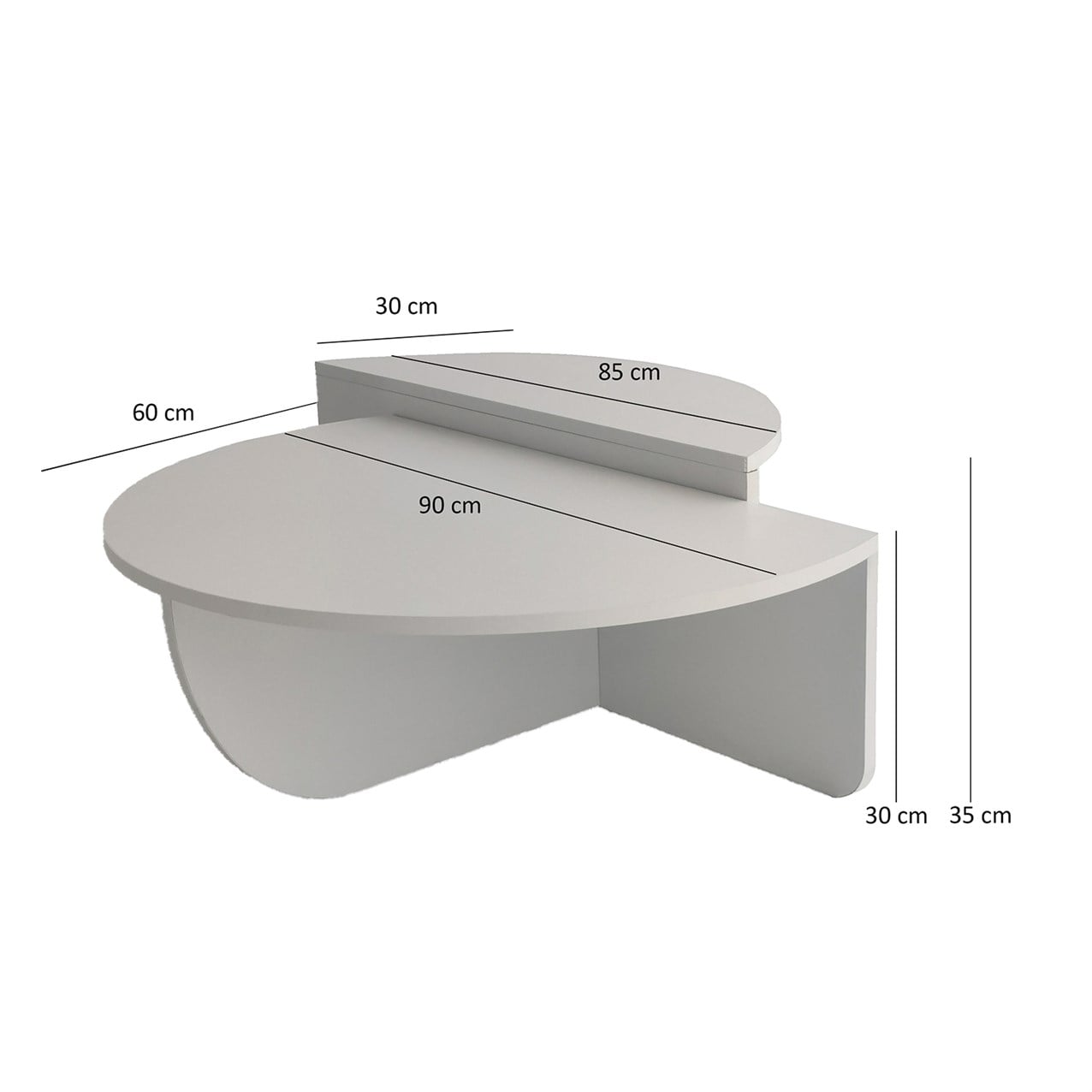 NEOstill - Podium Orta Sehpa Beyaz