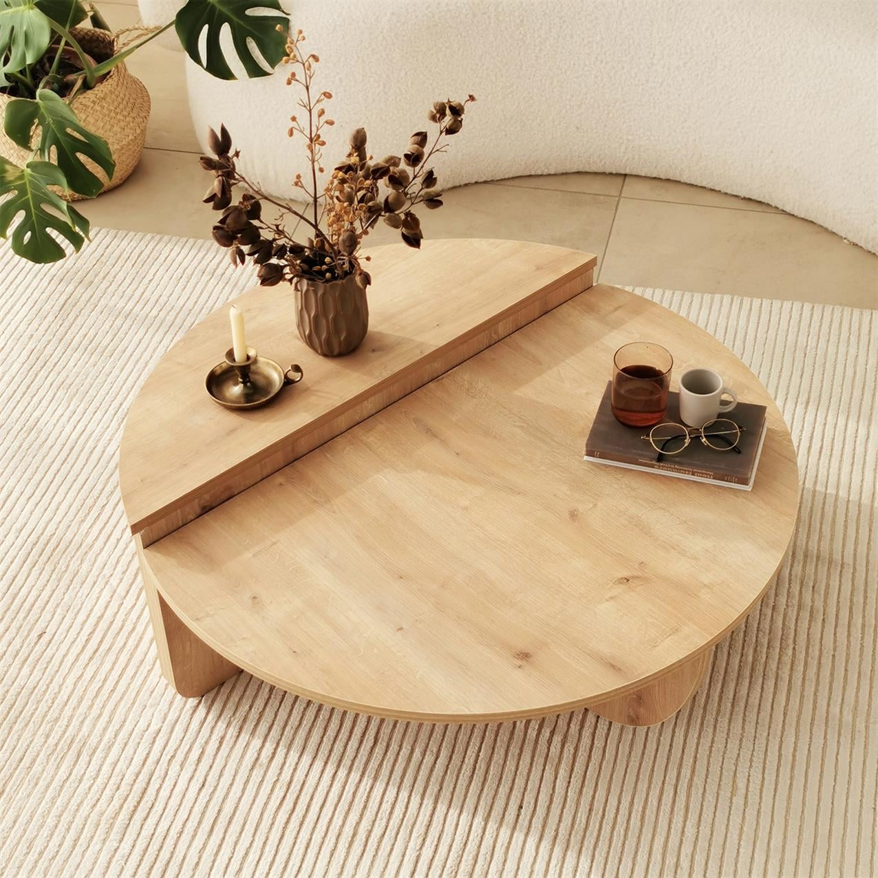 NEOstill - Podium Orta Sehpa / Safir Meşe