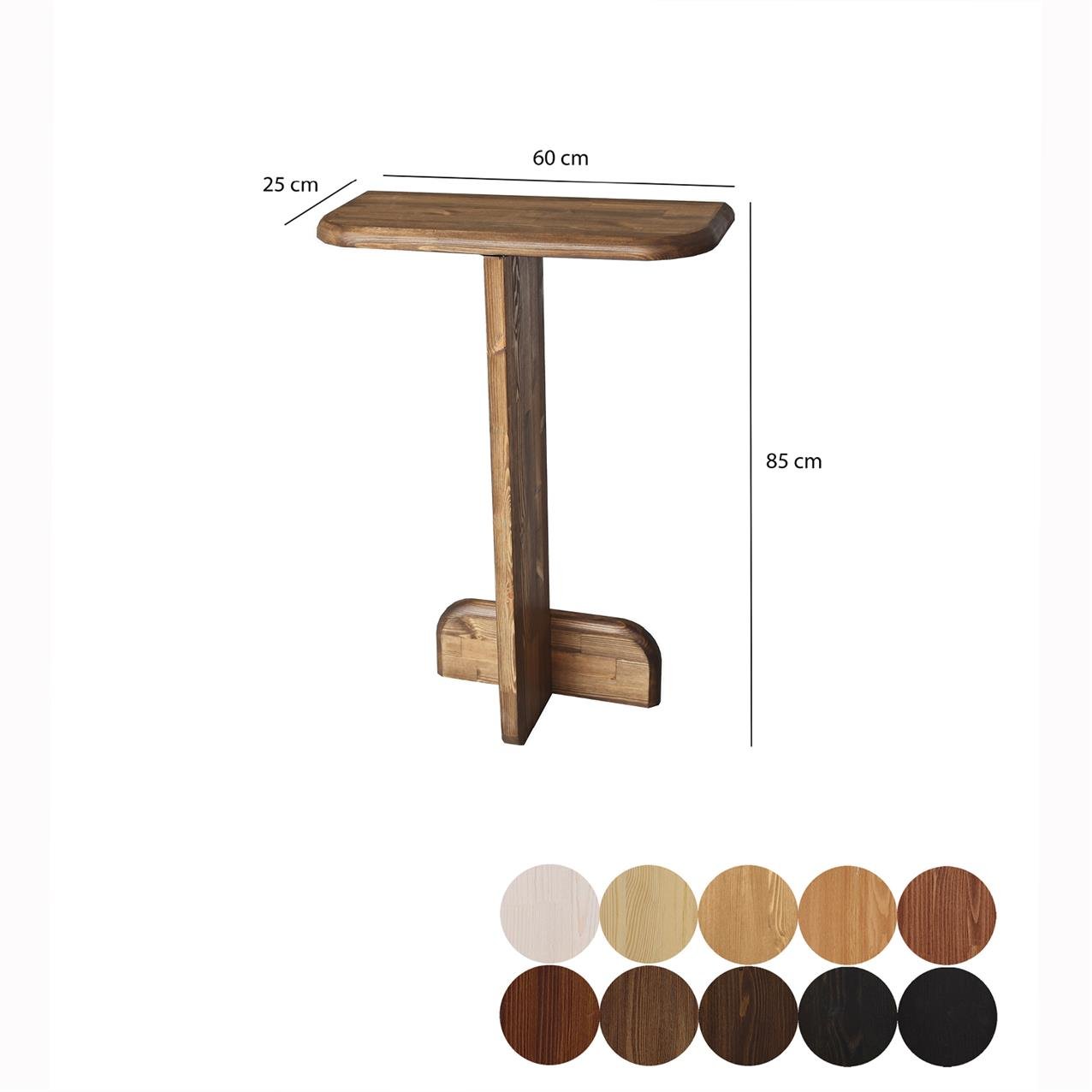 NEOstill -Pratico Dresuar / Ceviz Renk Masif 60 cm