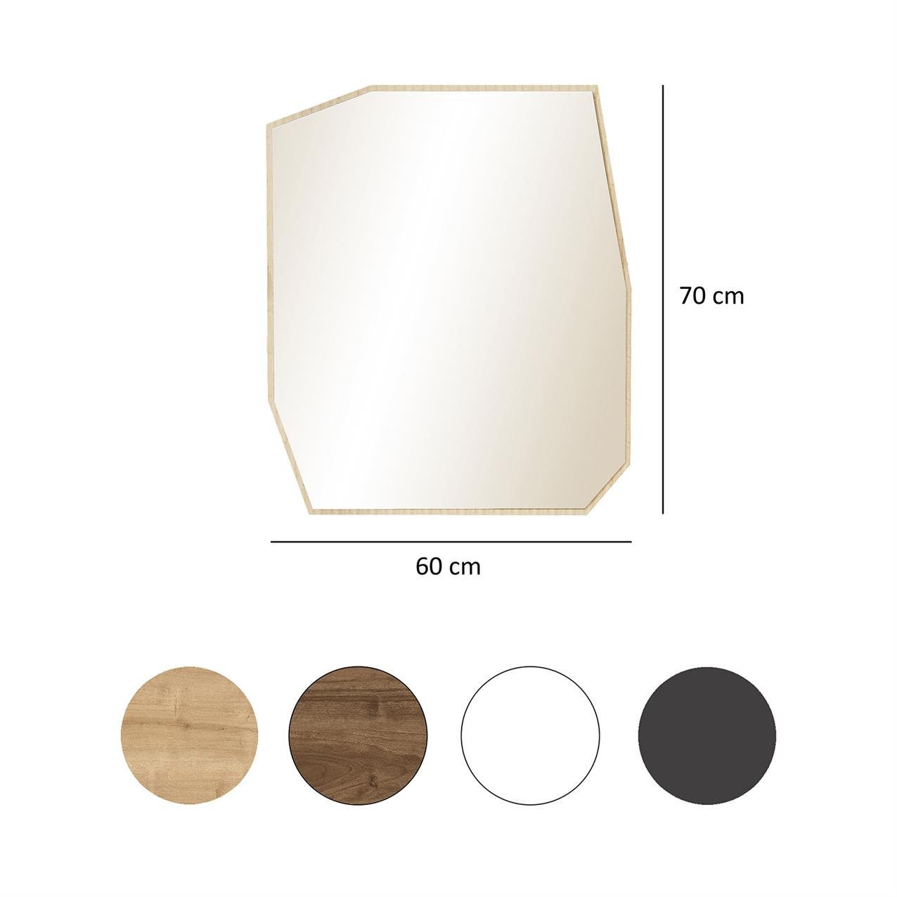NEOstill - Quartz Banyo Aynası / Safir Meşe