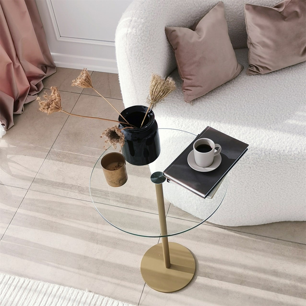 NEOstill - Social Cam Sehpa / Mat Gold
