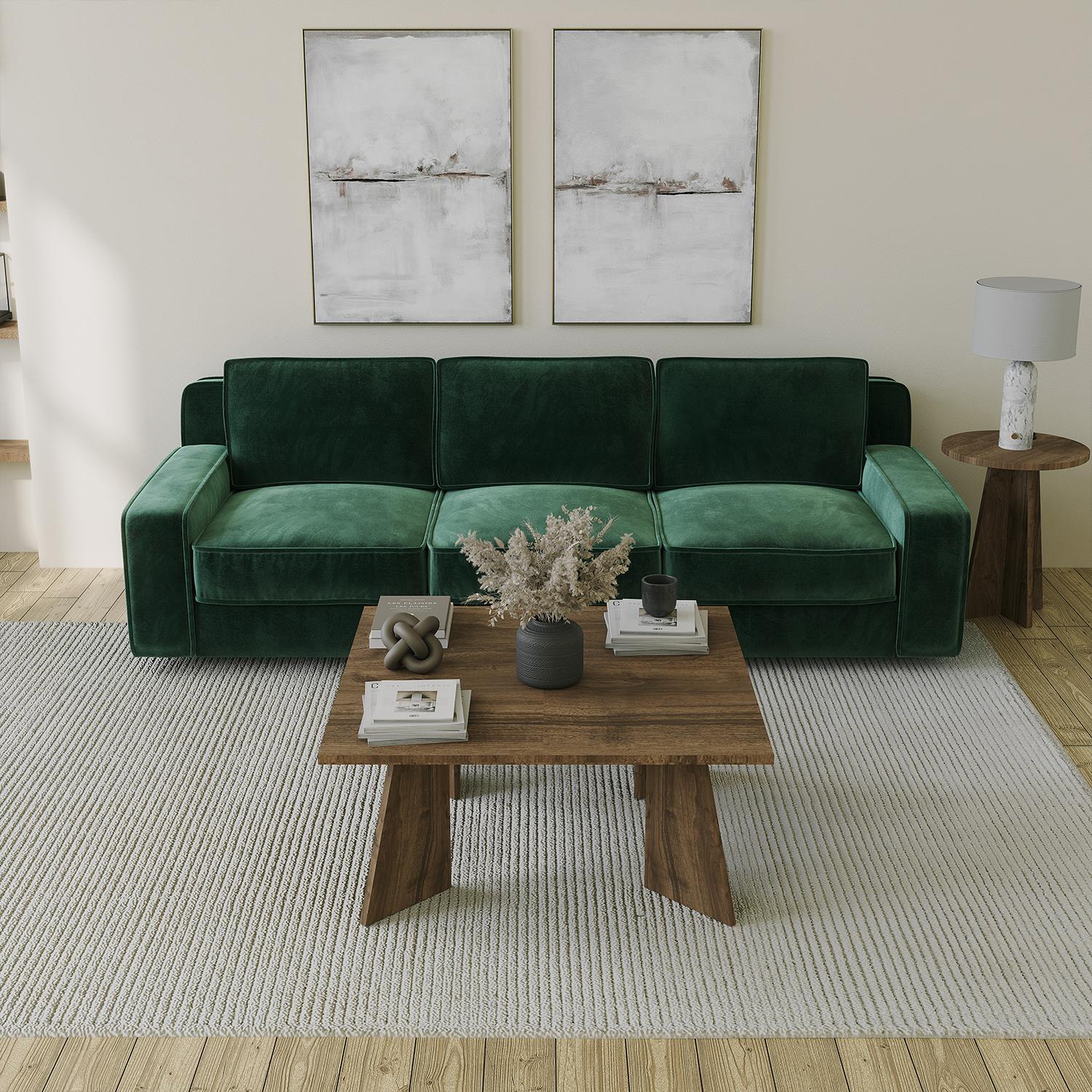 NEOstill - Stiletto Sehpa / Ceviz Renk & 80X80 cm