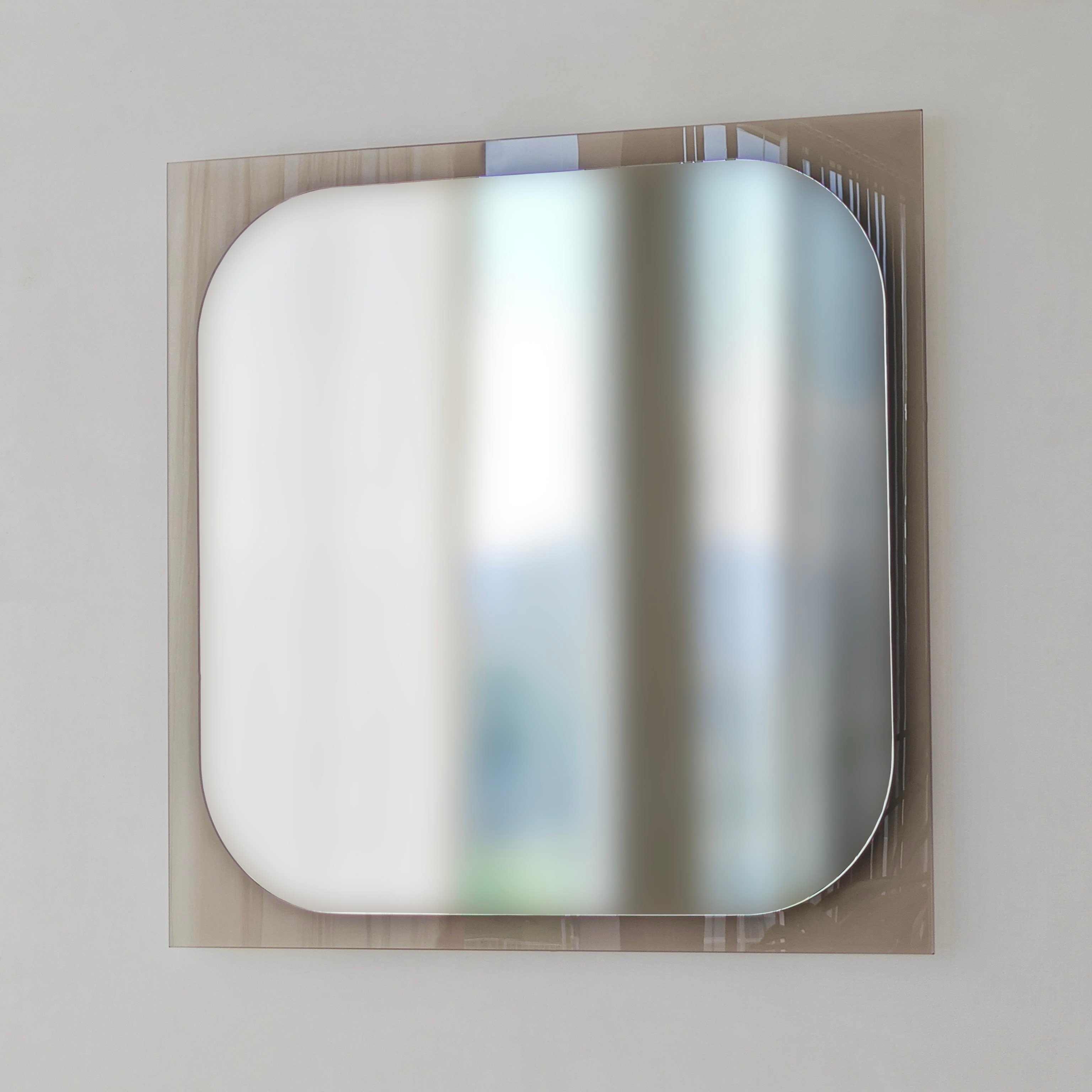 NEOstill - Trasparenza Bronz Camlı Ayna 65x65