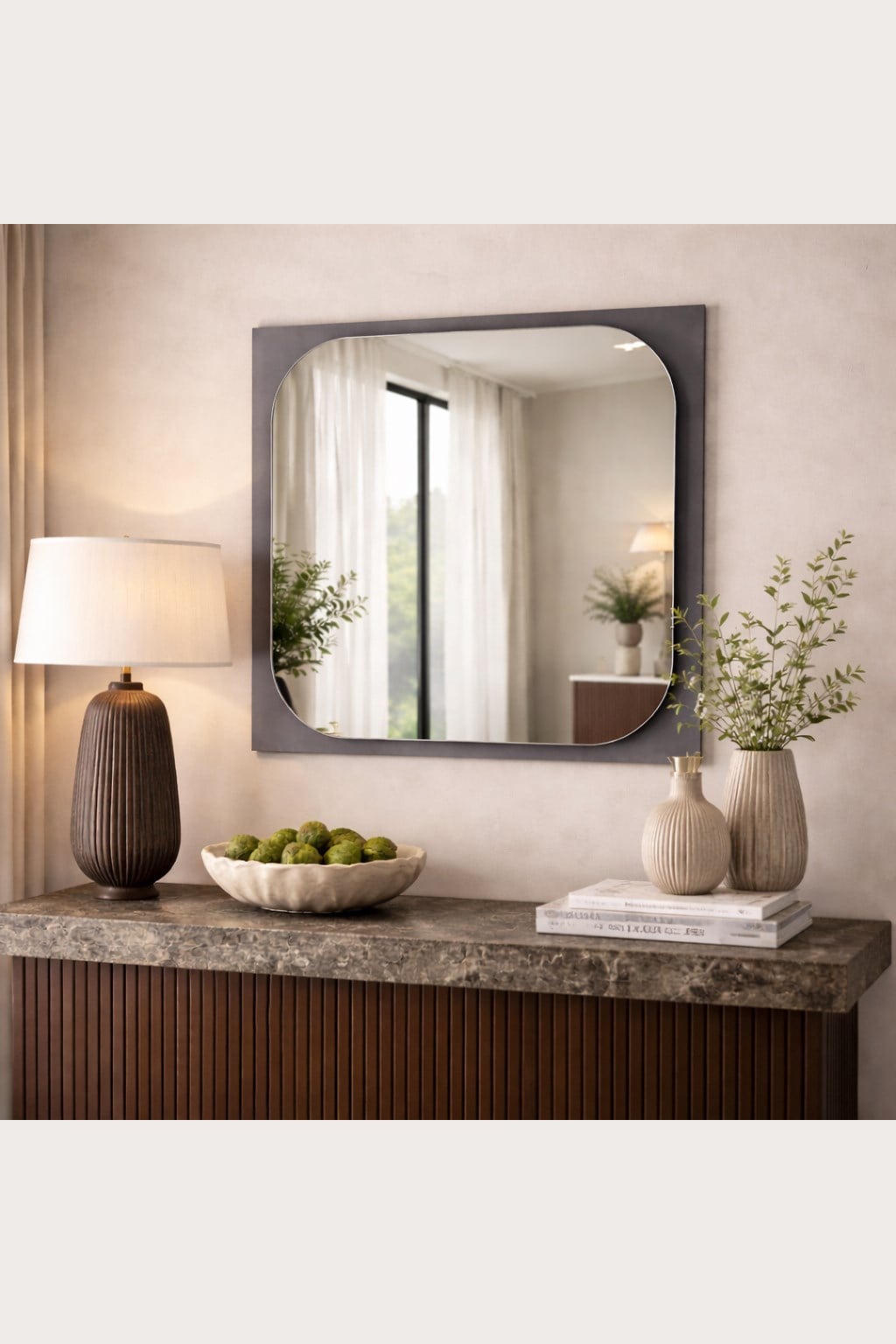 NEOstill - Trasparenza Füme Camlı Ayna 65x65