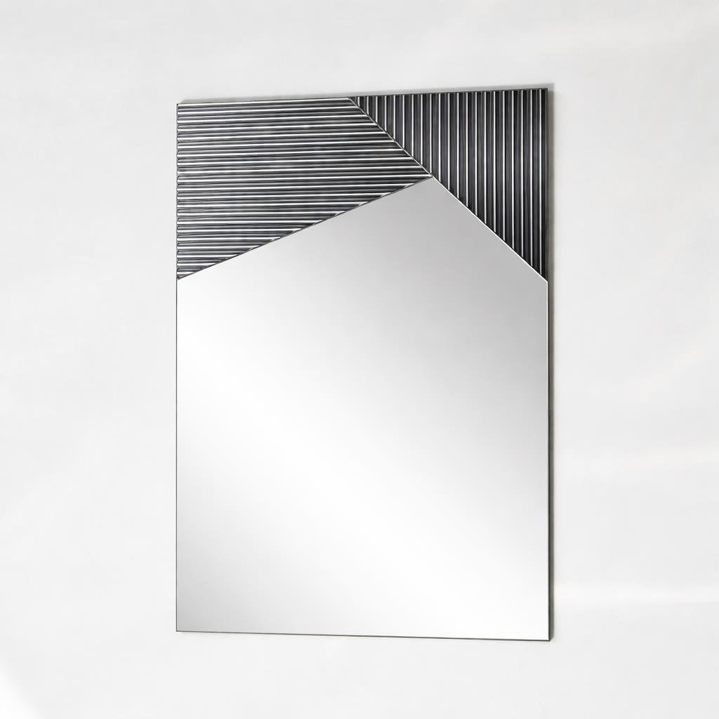 NEOstill - Vertex Çizgili  Füme Ayna 50x70