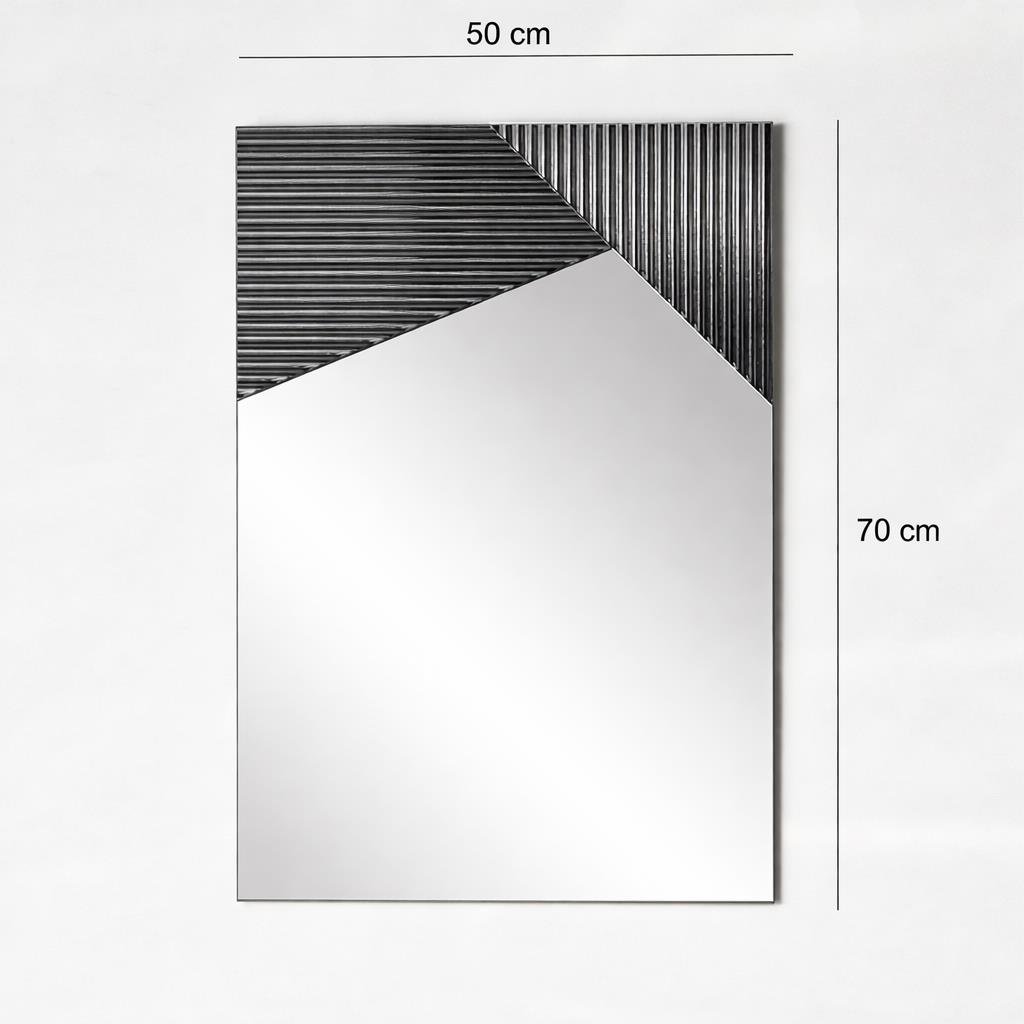 NEOstill - Vertex Çizgili  Füme Ayna 50x70
