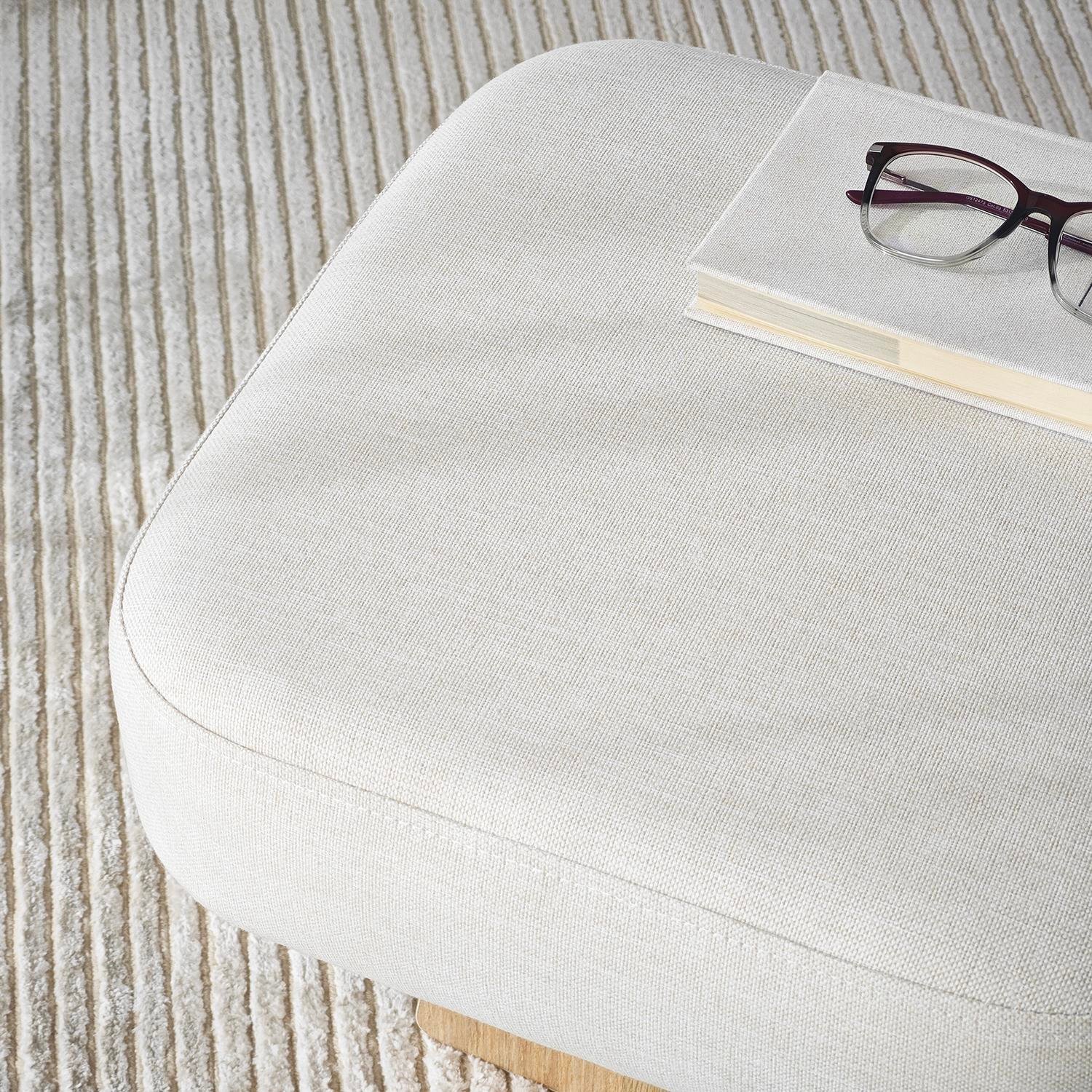 NEOstill - Zen Puf / 40x40 - Bej - Meşe