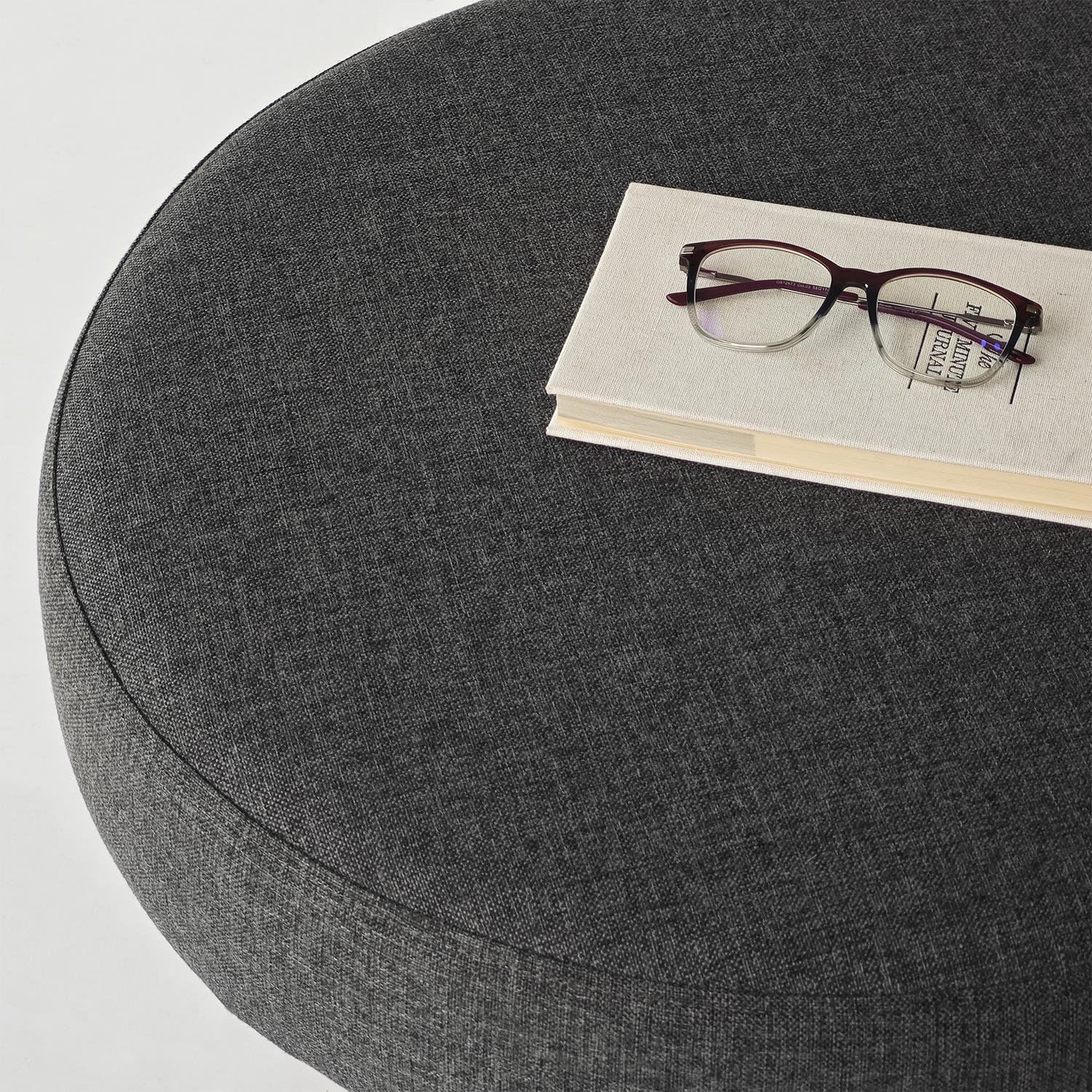 NEOstill - Zen Puf / 60 cm - Antrasit - Ceviz