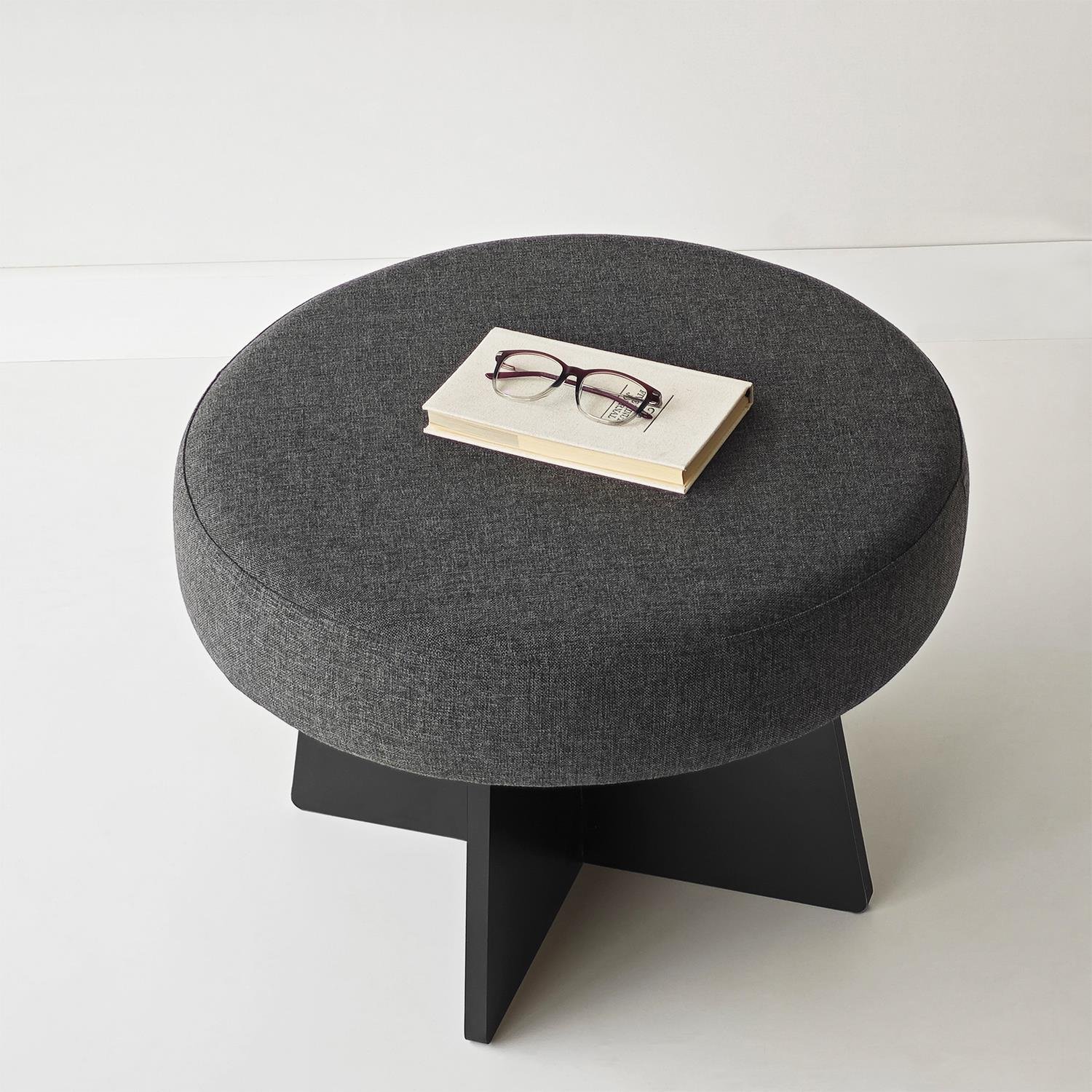 NEOstill - Zen Puf / 60 cm - Antrasit - Siyah