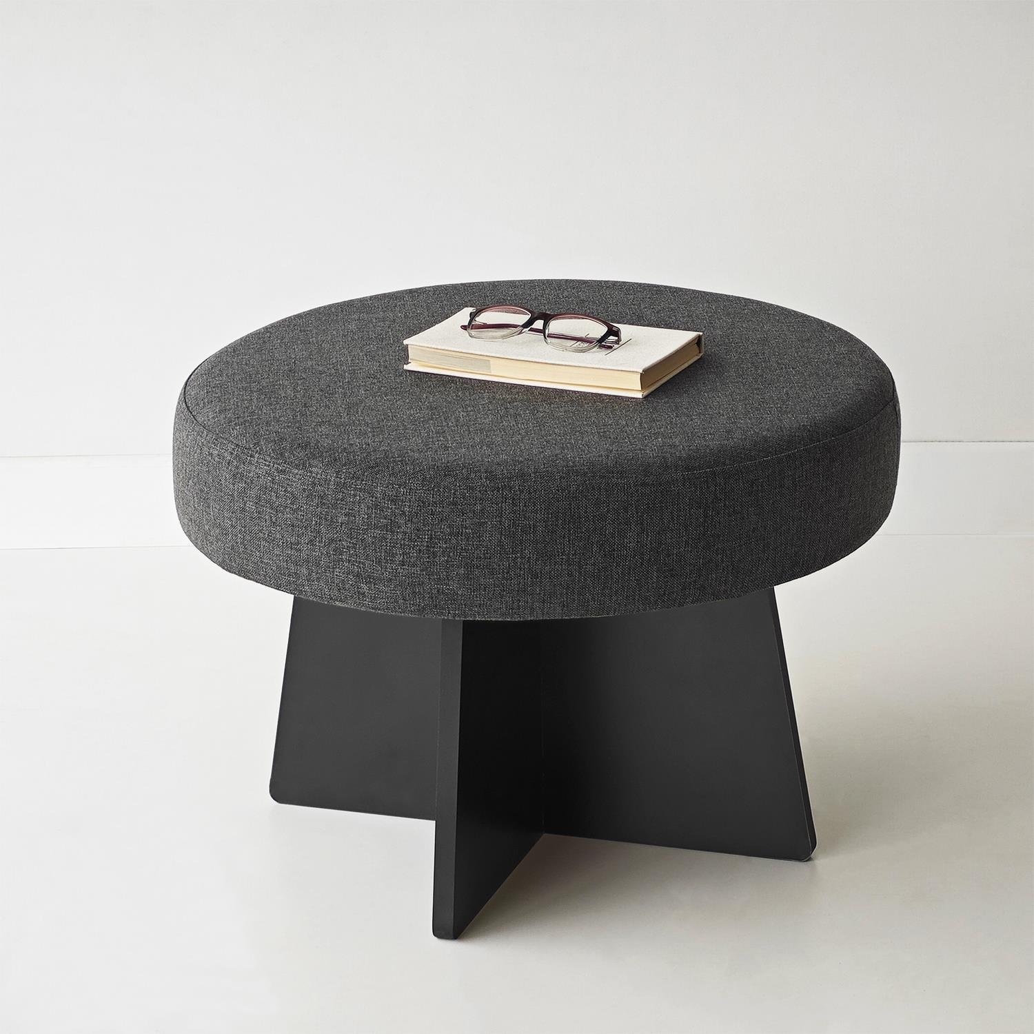 NEOstill - Zen Puf / 60 cm - Antrasit - Siyah
