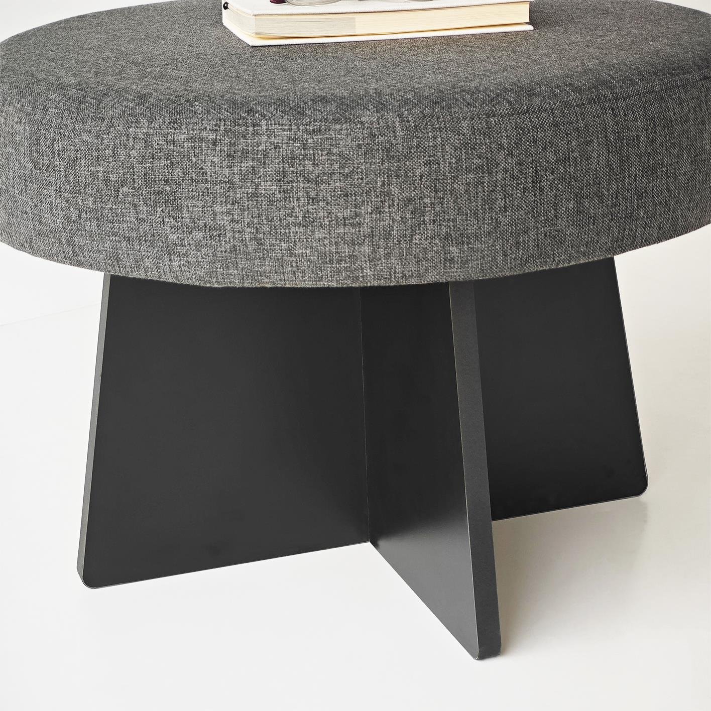 NEOstill - Zen Puf / 60 cm - Antrasit - Siyah