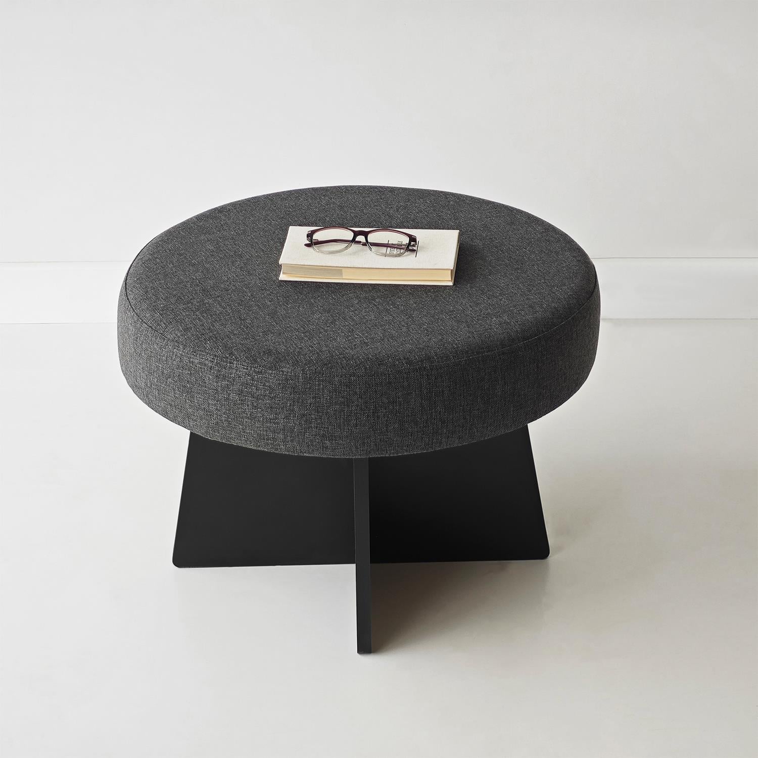 NEOstill - Zen Puf / 60 cm - Antrasit - Siyah