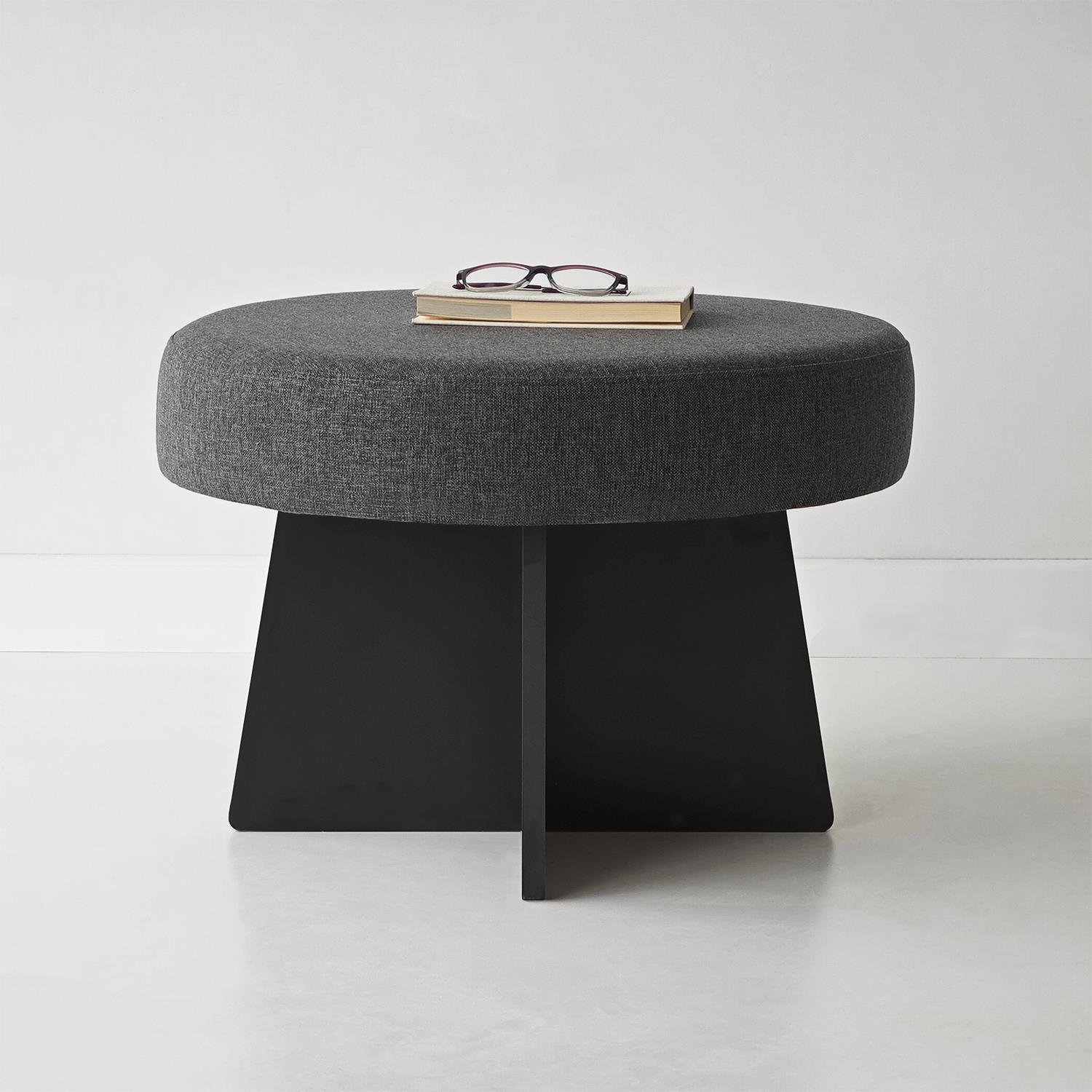 NEOstill - Zen Puf / 60 cm - Antrasit - Siyah
