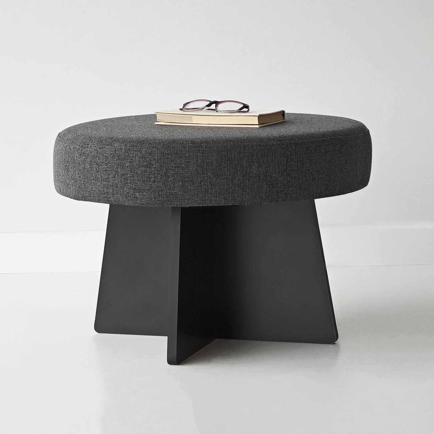 NEOstill - Zen Puf / 60 cm - Antrasit - Siyah