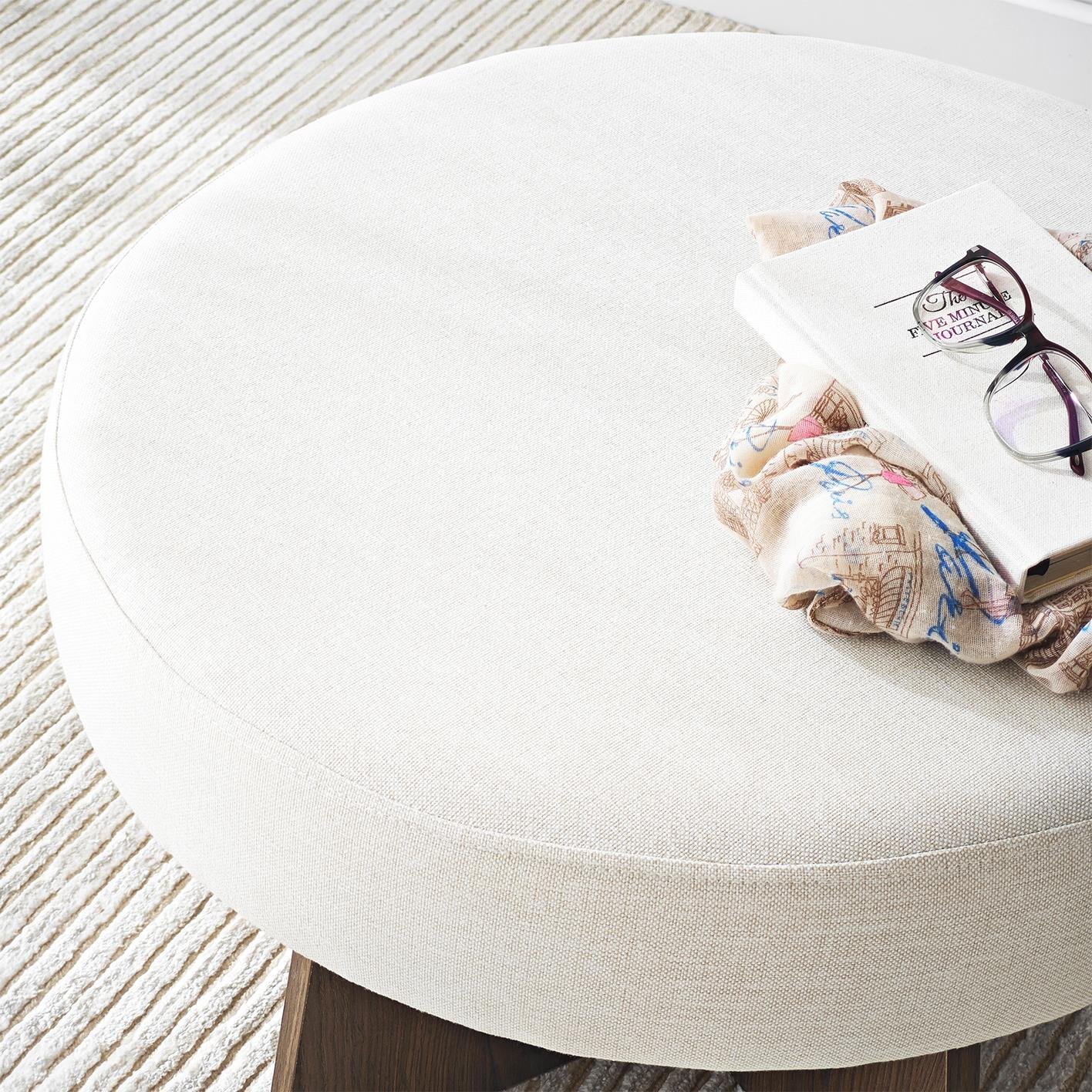 NEOstill - Zen Puf / 60 cm - Bej - Ceviz