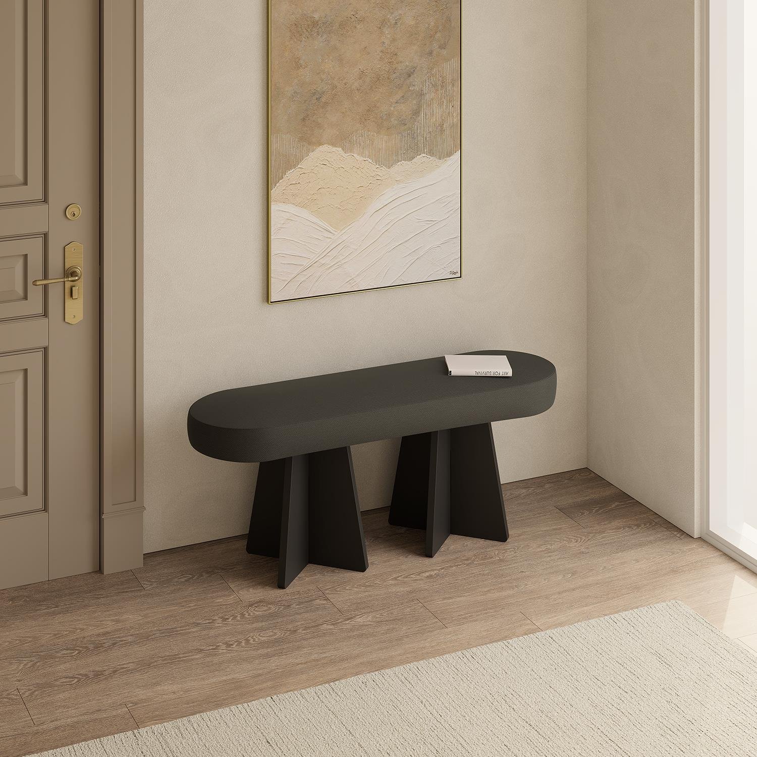 NEOstill - Zen Puf-Bench / 100x30-Antrasit-Siyah