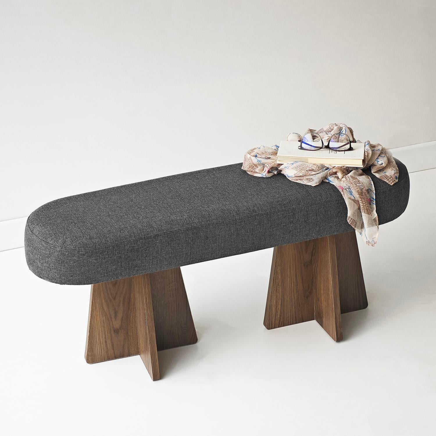 NEOstill - Zen Puf-Bench / 100x30-Antrasit-Ceviz