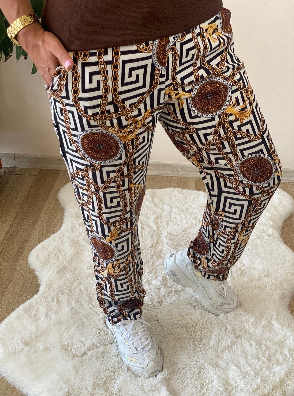 410583 ZİNCİR DETAY PANTALON