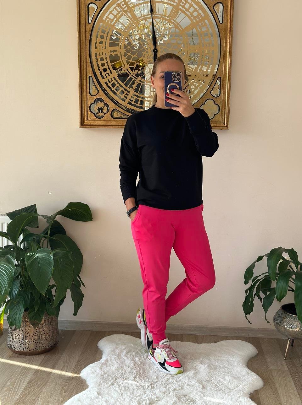 410777 Basic Sweat Siyah