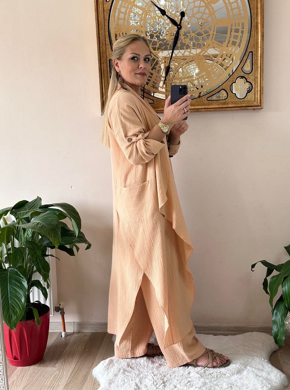 410918 İkili Müslin Takım