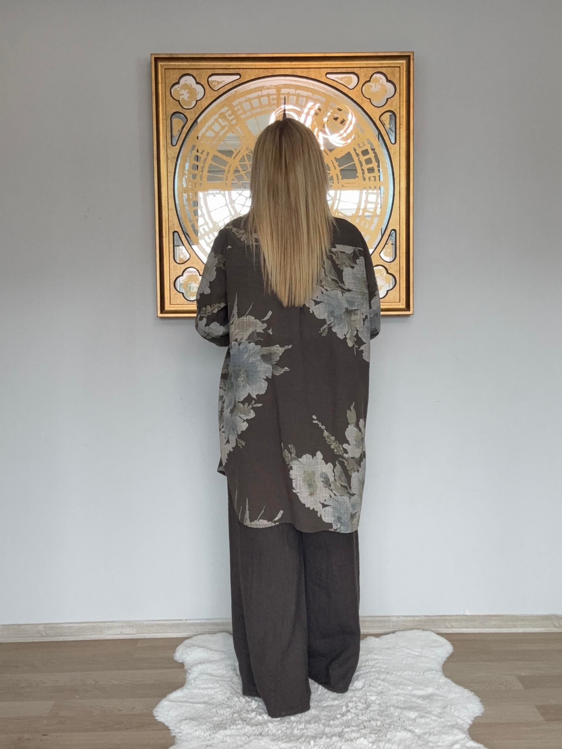 706 Tunik  Boy Pamuklu Gömlek