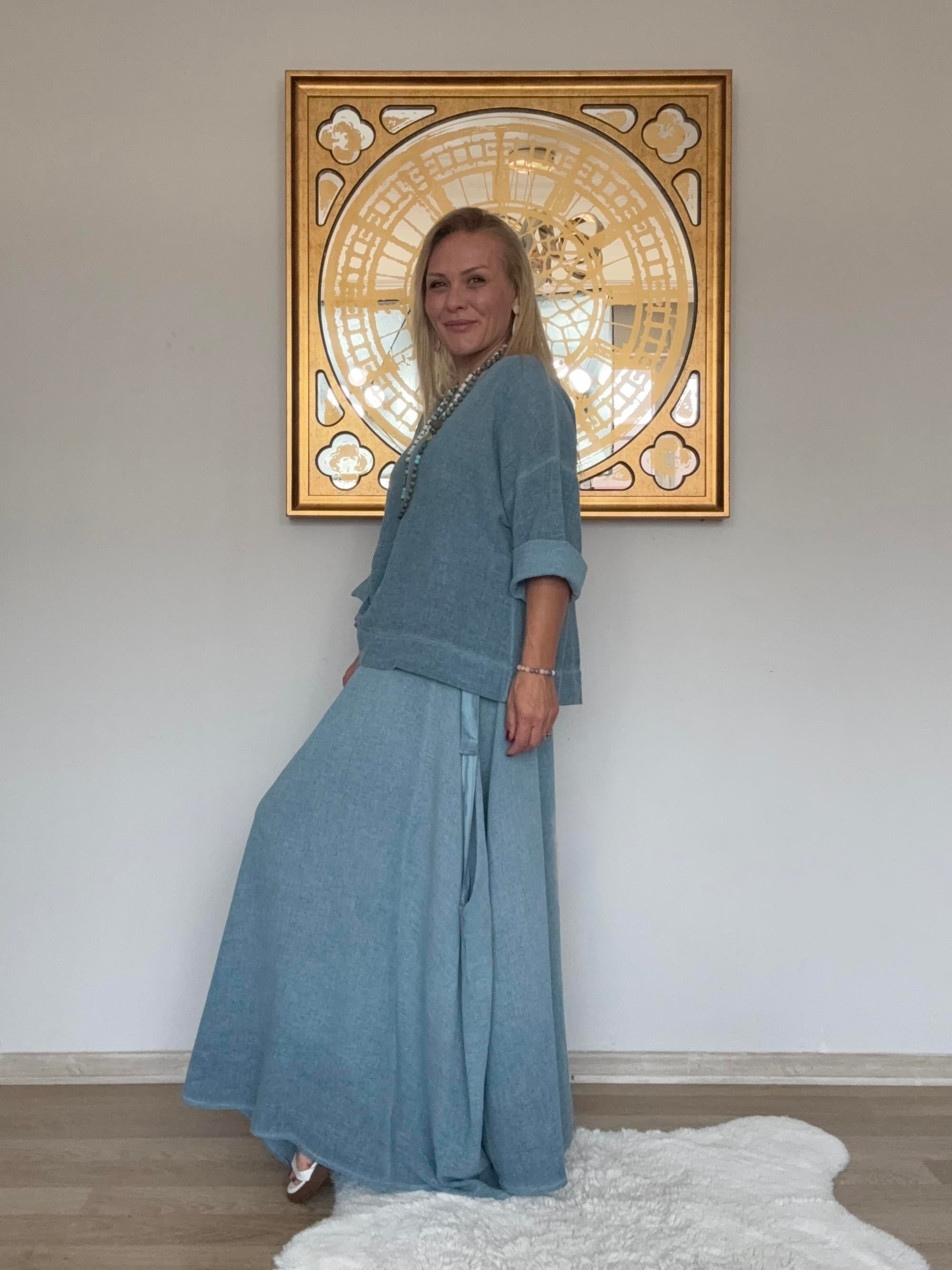 797 Bağlamalı Gofreli İtalyan Takım