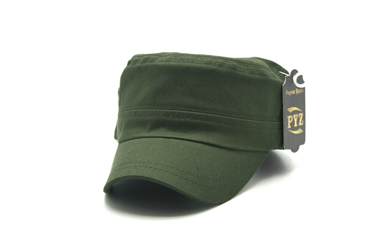 FİDEL CASTRO MODEL HAKİ YEŞİL ŞAPKA kst003