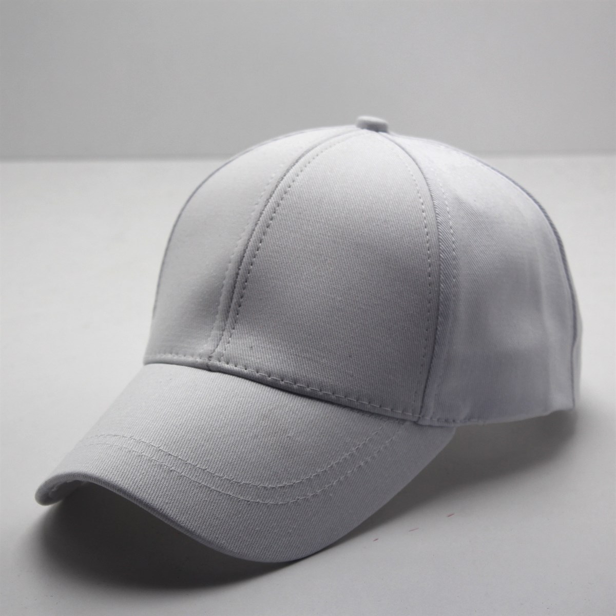 SADE PAMUKLU KALITELİ SPORT BEYAZ ŞAPKA  sa002