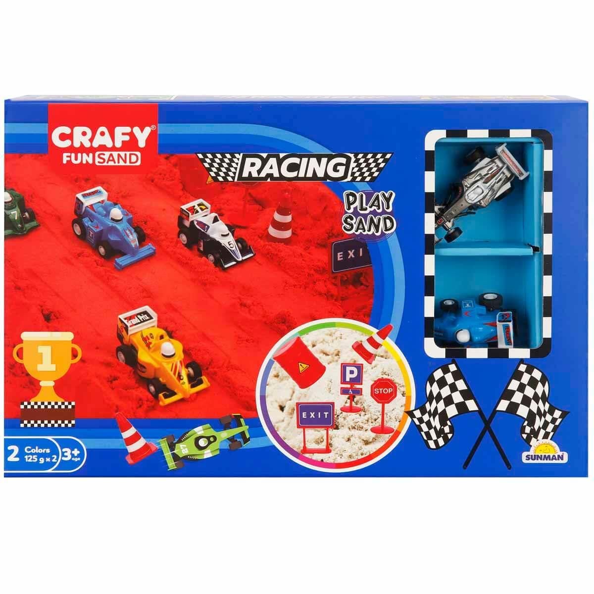 00003619 SUN-SABC-CRF-OYUN KUM SET ORT.RACING 2X125GR.NTRL./KRMZ.12PRC.