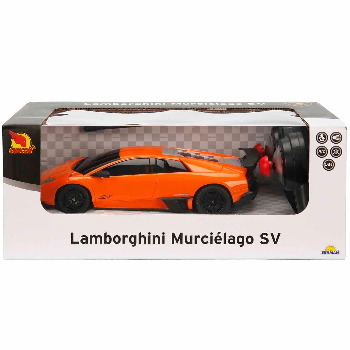 00003940 SUN-RST-SNC-R/C ARABA 1/24 LAMBORGHINI 670 F/F B/O ISIKLI 27MHZ.2R.