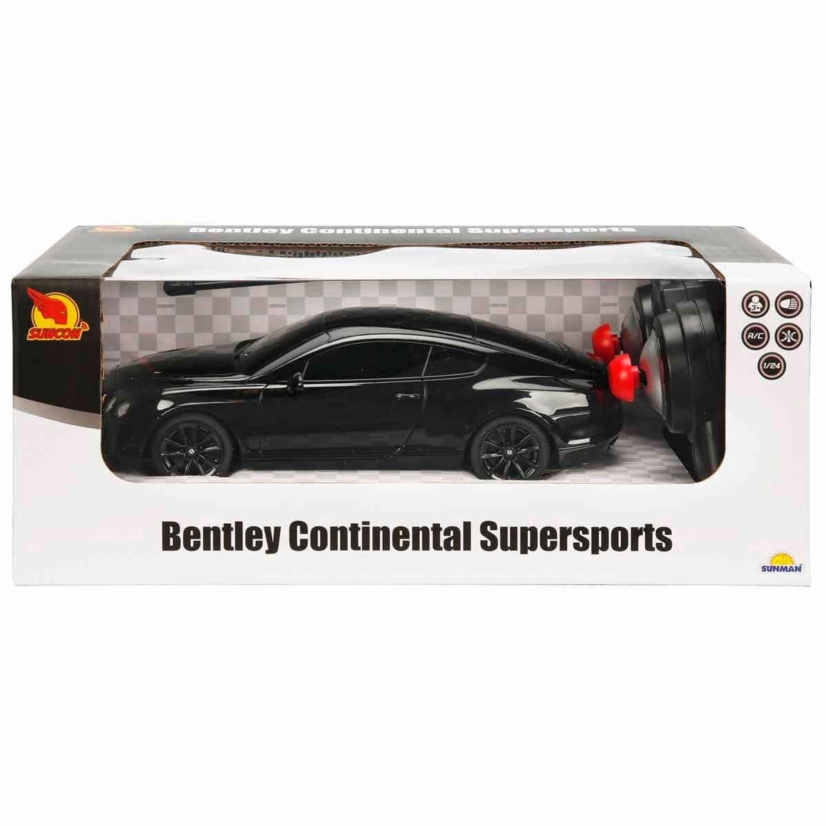 00003944 SUN-RST-SNC-R/C ARABA 1/24 BENTLEY C.SUPERSPORT F/F B/O ISIKLI 27MHZ.2R.
