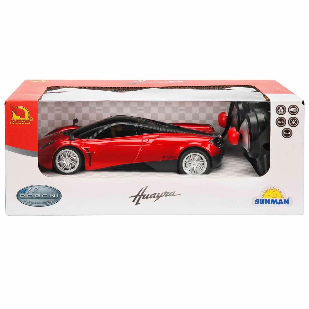 00003945 SUN-RST-SNC-R/C ARABA 1/24 PAGANI F/F B/O ISIKLI 27MHZ.2R.