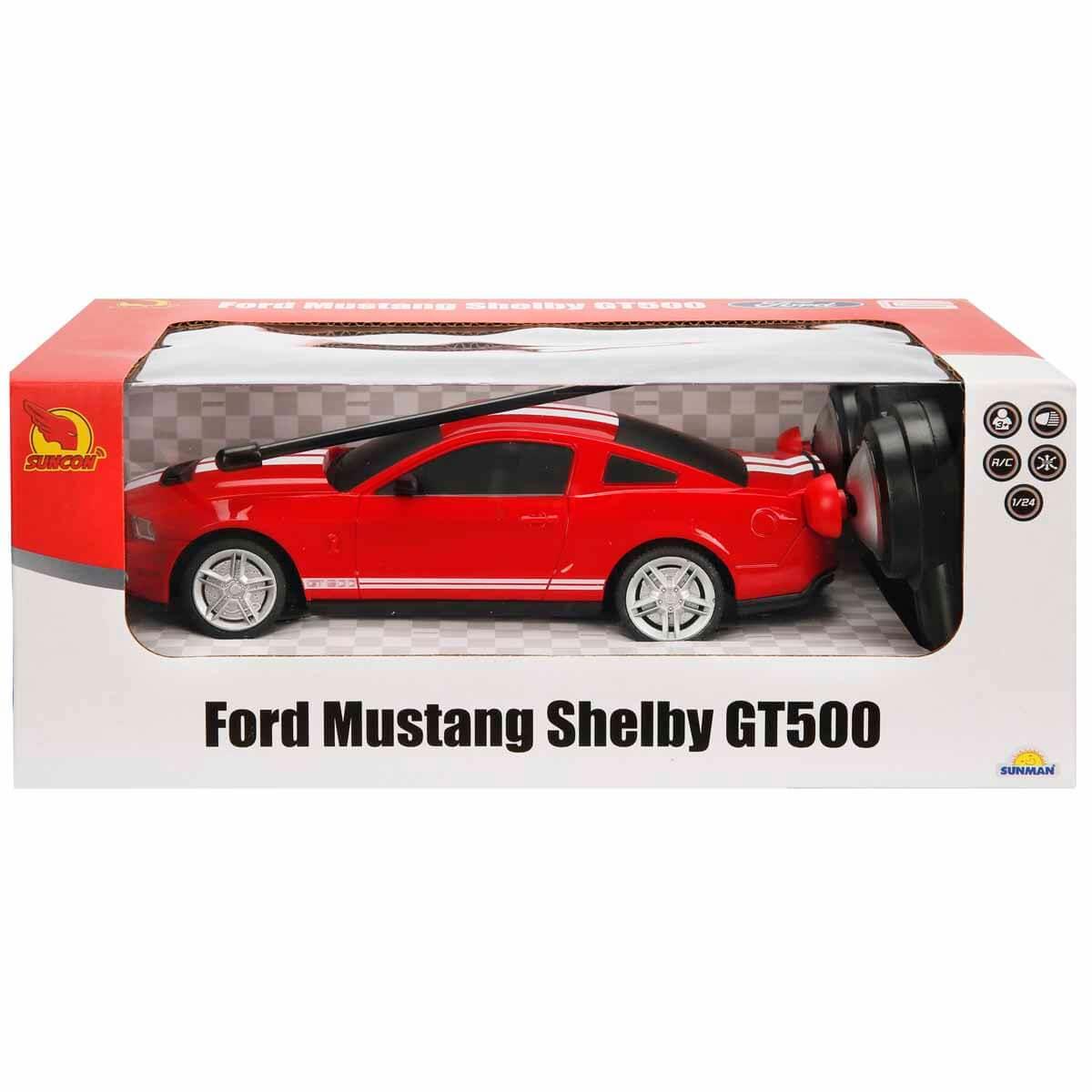 00003947 SUN-RST-SNC-R/C ARABA 1/24 MUSTANG GT500 F/F B/O ISIKLI 27MHZ.2R.
