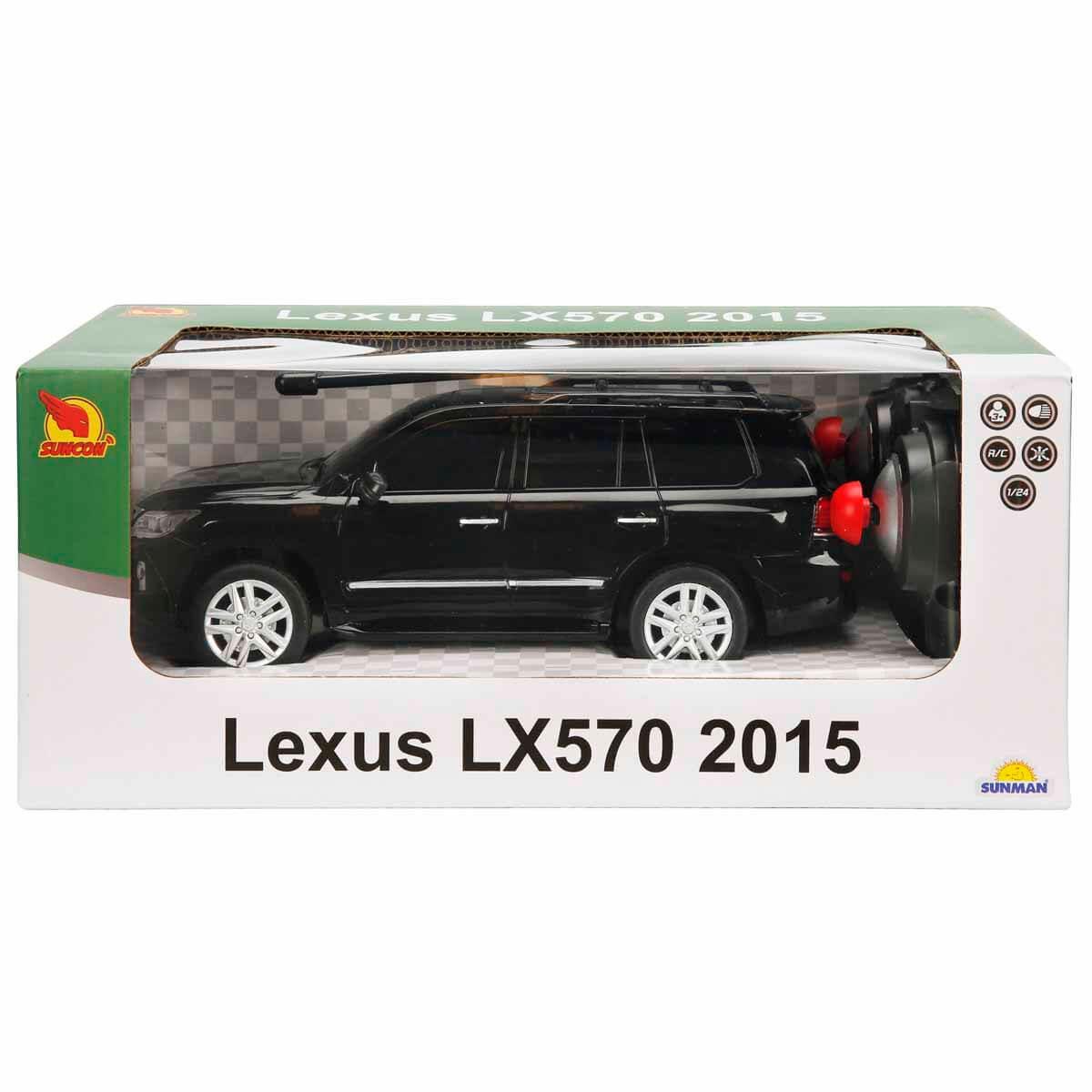 00003948 SUN-RST-SNC-R/C ARABA 1/24 LEXUS LX570 F/F B/O ISIKLI 27MHZ.2R.