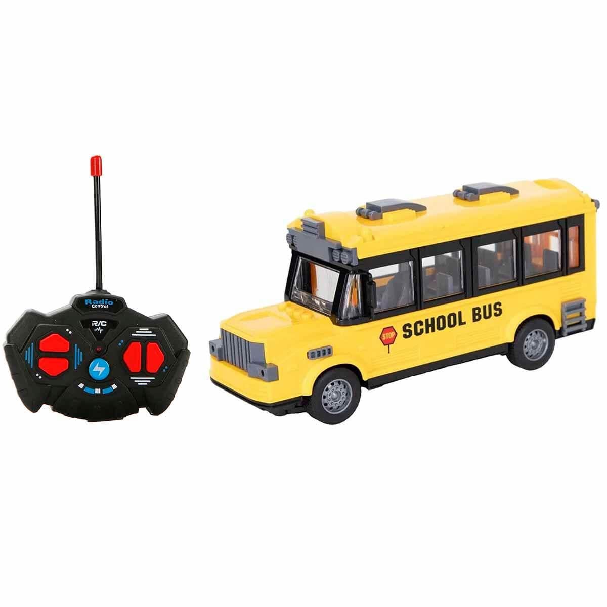 00004322 SUN-YFN-SNC-R/C OTOBUS 1/32 OKUL F/F ISIKLI 27MHZ.
