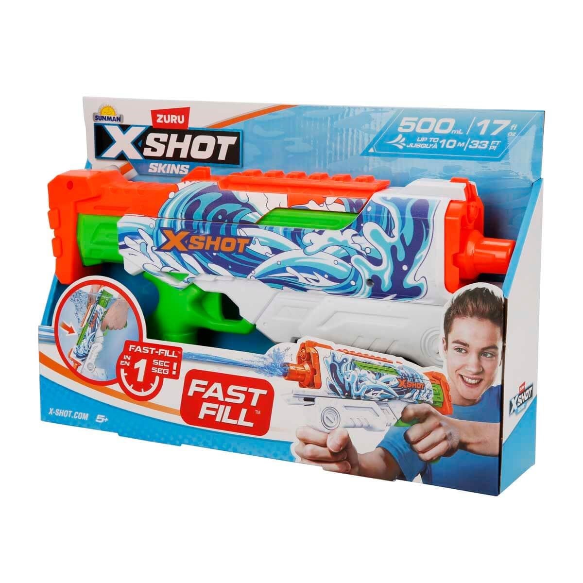 00004583 SUN-ZUR-X-SHOT SU TABANCASI FAST-FILL SKINS HYPERLOAD 500ML.34CM.4A.KUTU