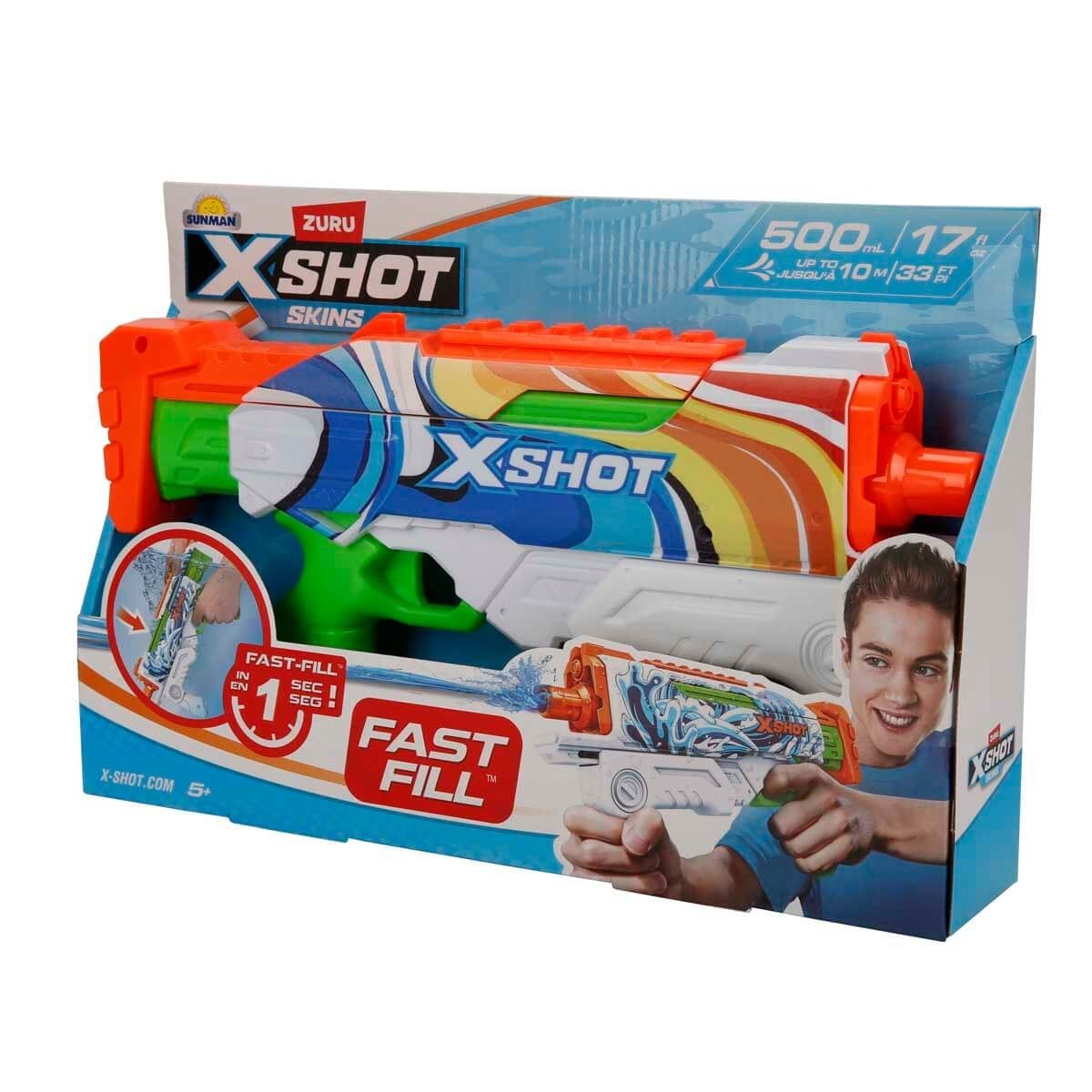 00004583 SUN-ZUR-X-SHOT SU TABANCASI FAST-FILL SKINS HYPERLOAD 500ML.34CM.4A.KUTU