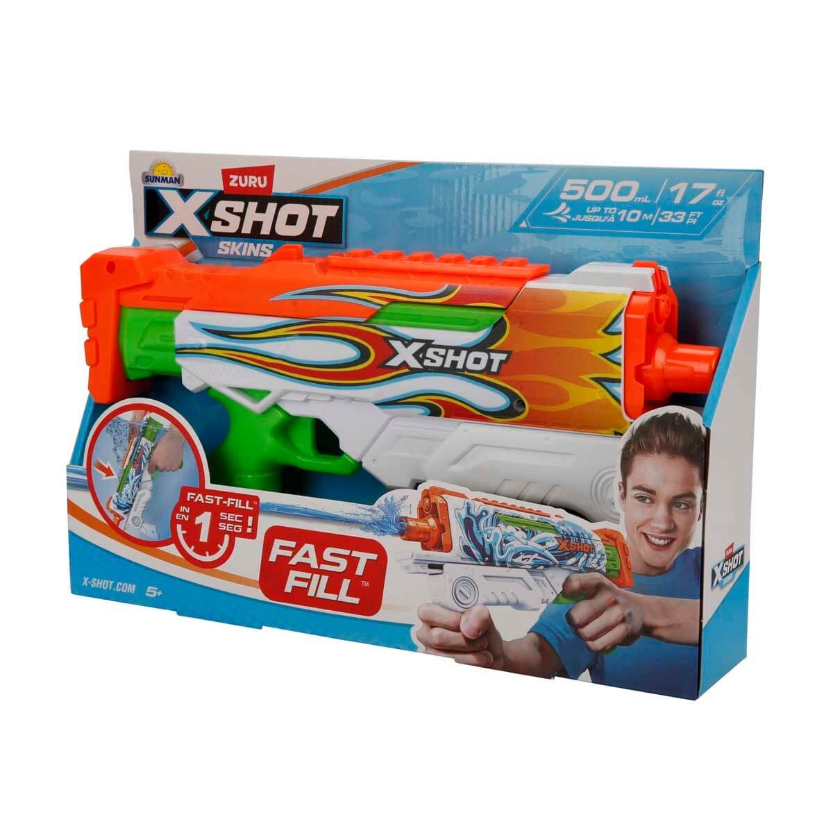 00004583 SUN-ZUR-X-SHOT SU TABANCASI FAST-FILL SKINS HYPERLOAD 500ML.34CM.4A.KUTU