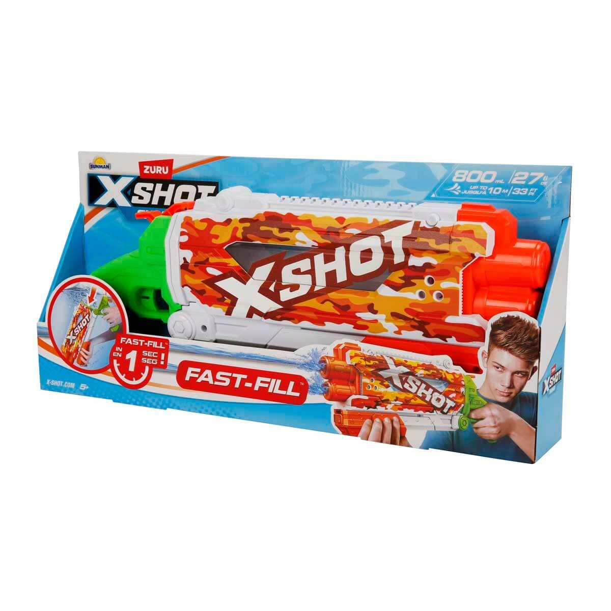 00004584 SUN-ZUR-X-SHOT SU TABANCASI FAST-FILL SKINS PUMP ACTION 800ML.49,5CM.3A.KUTU