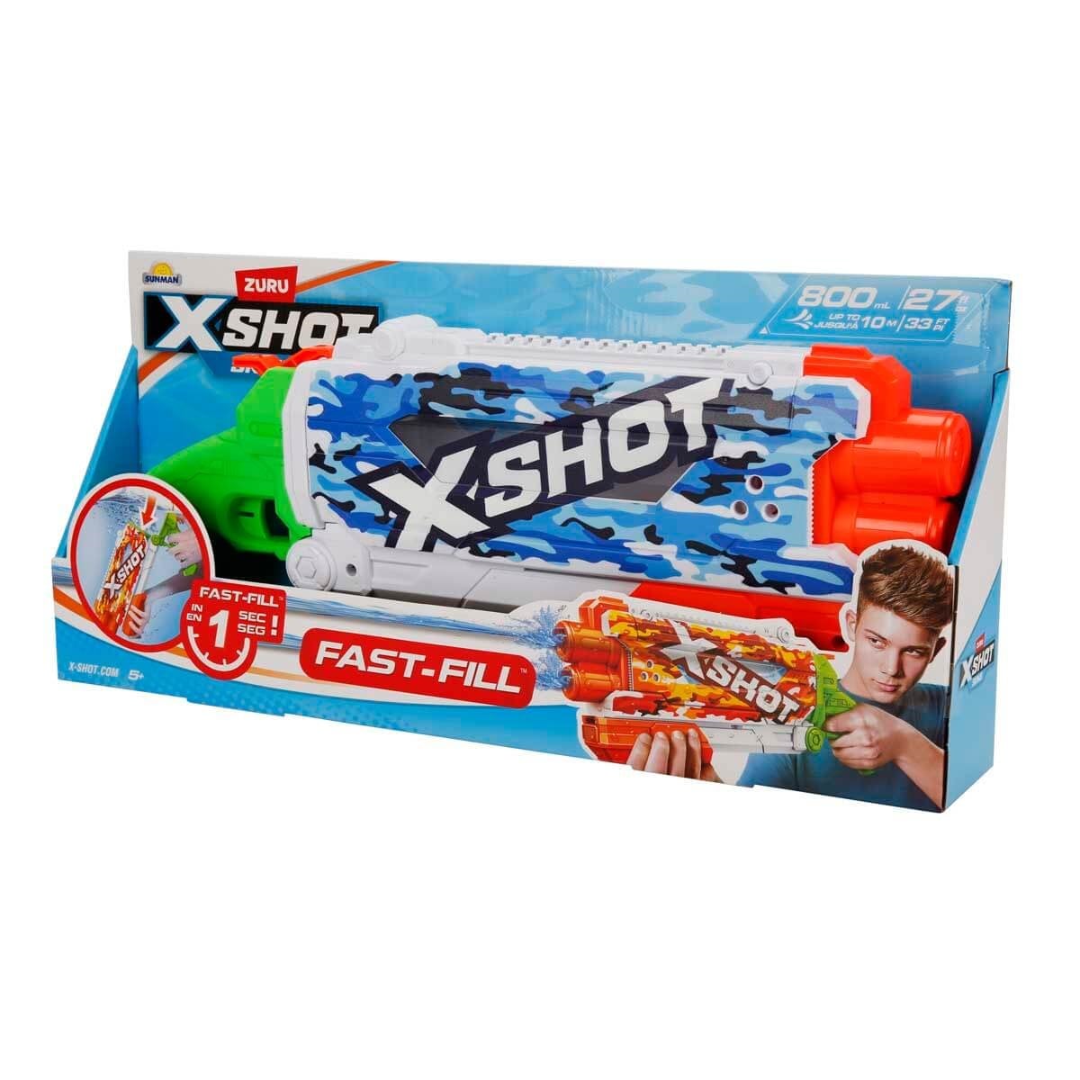 00004584 SUN-ZUR-X-SHOT SU TABANCASI FAST-FILL SKINS PUMP ACTION 800ML.49,5CM.3A.KUTU