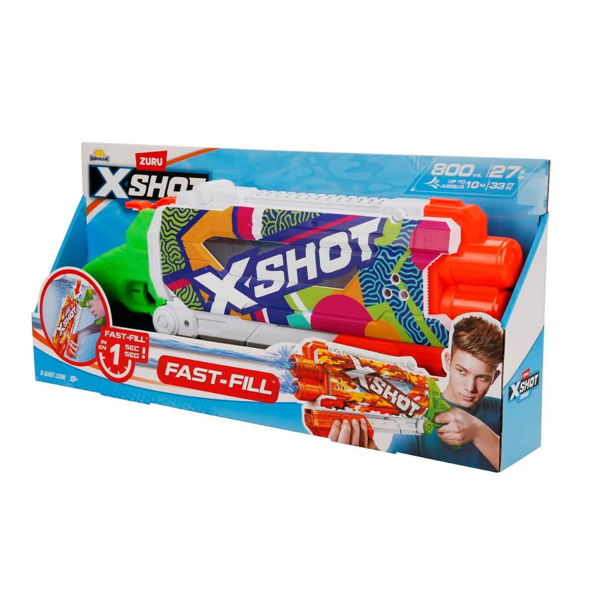 00004584 SUN-ZUR-X-SHOT SU TABANCASI FAST-FILL SKINS PUMP ACTION 800ML.49,5CM.3A.KUTU