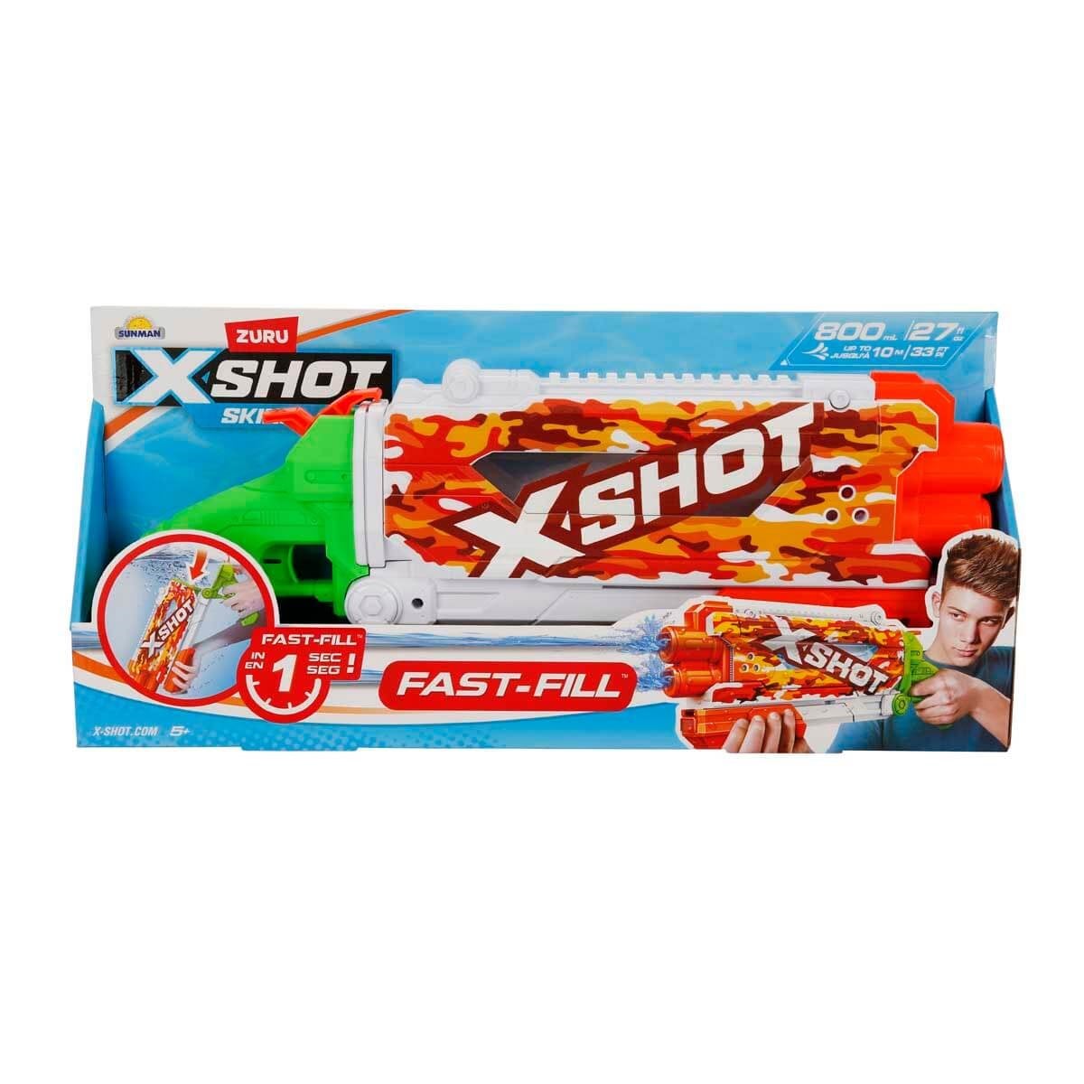 00004584 SUN-ZUR-X-SHOT SU TABANCASI FAST-FILL SKINS PUMP ACTION 800ML.49,5CM.3A.KUTU