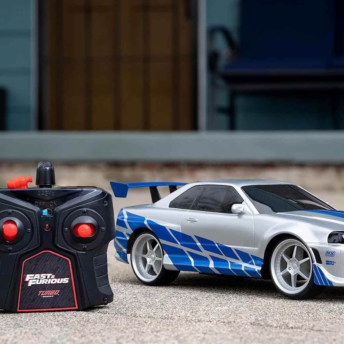 00009772 SUN-SIM-JDA-R/C ARABA 1/24 FAST FURIOUS NISSAN SKYLINE GTR 2.4GHZ.FASTF)