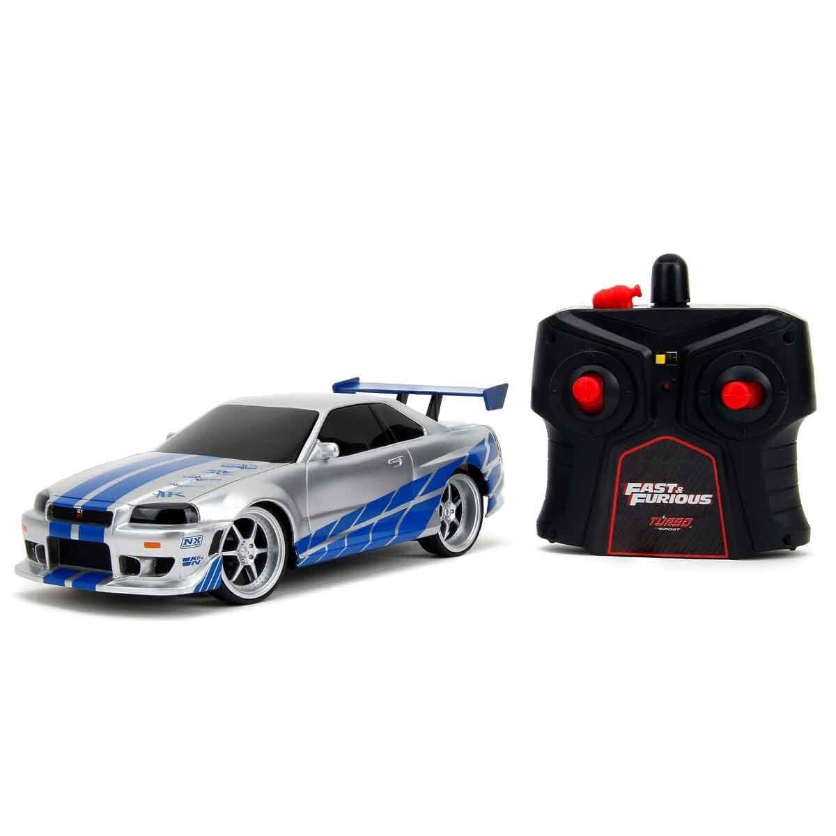 00009772 SUN-SIM-JDA-R/C ARABA 1/24 FAST FURIOUS NISSAN SKYLINE GTR 2.4GHZ.FASTF)