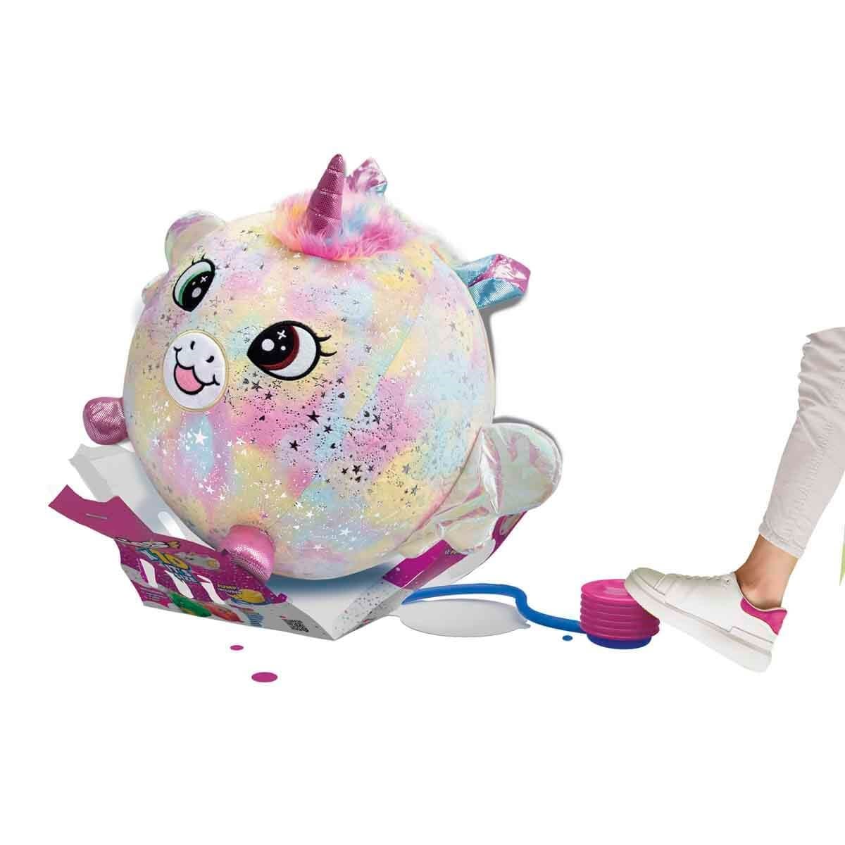 00072292 SUN-EOL-PELUS BIGGIES SHINYCORNS RAINBOW UNICORN SIZE-XXL W2