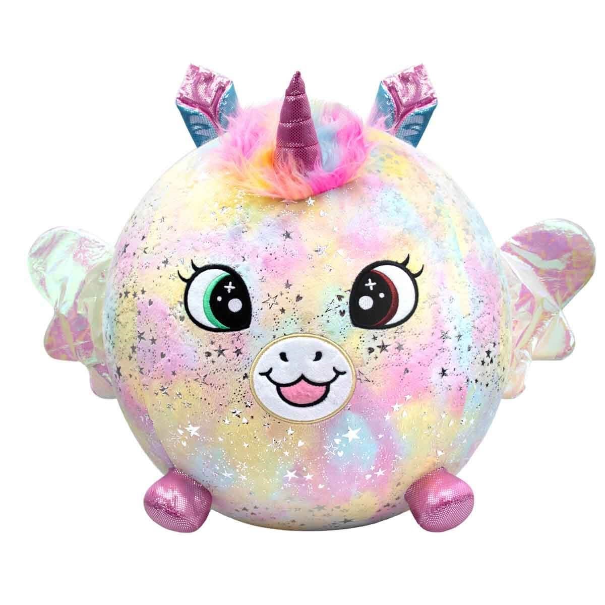 00072292 SUN-EOL-PELUS BIGGIES SHINYCORNS RAINBOW UNICORN SIZE-XXL W2