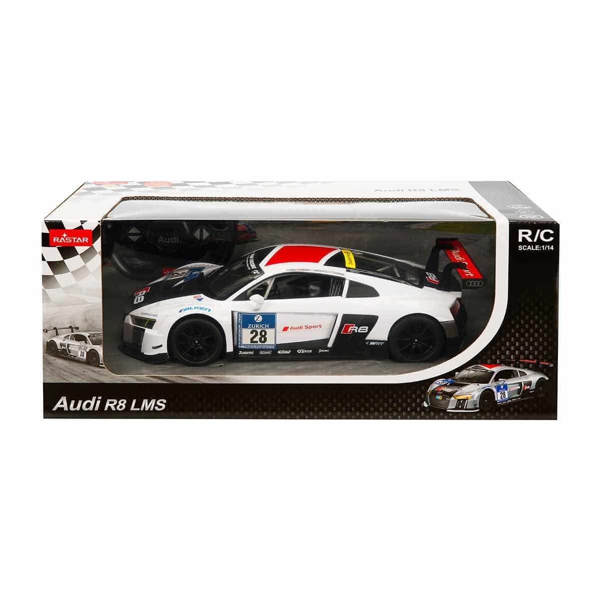 00075300 SUN-RAS-R/C 1/14 F/F AUDI R8 LMS 2.4GHZ.ISIKLI BYZ.